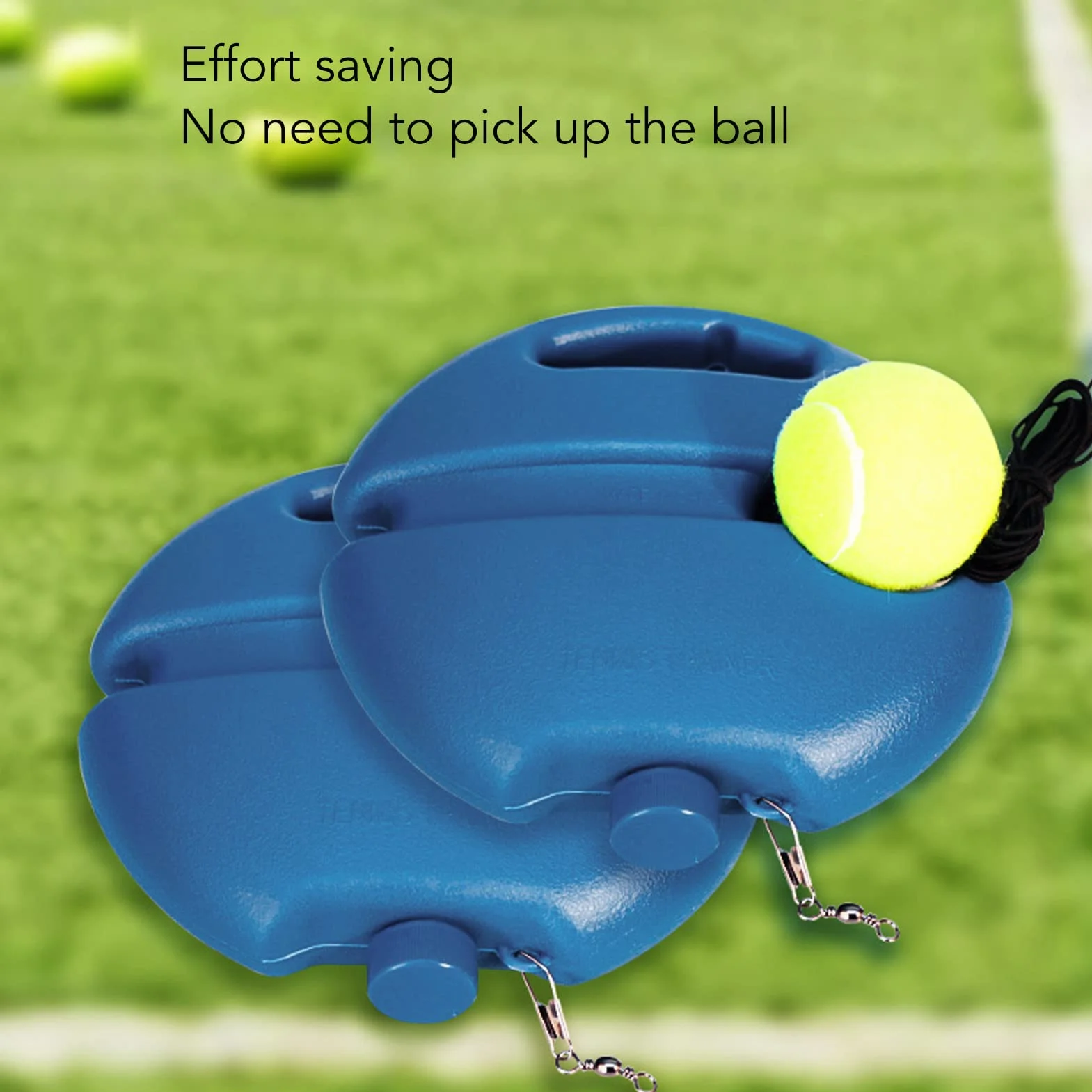 Dispositivo de entrenamiento de tenis autopracticante para principiantes, ligero, cinturón colgante