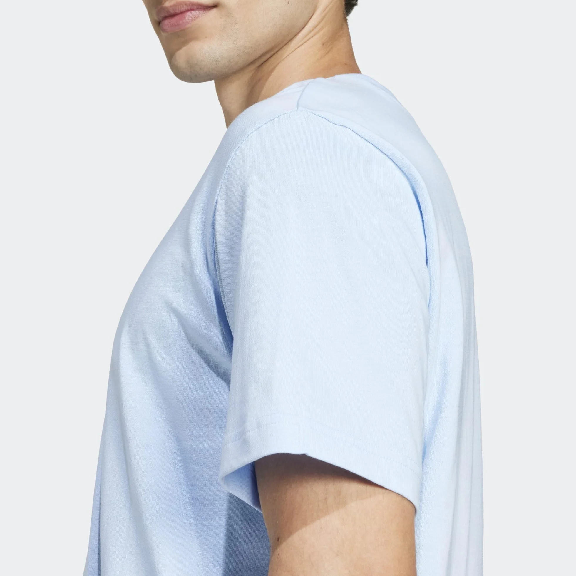 Adidas Essentials Small Logo Single Jersey Tee Hombre