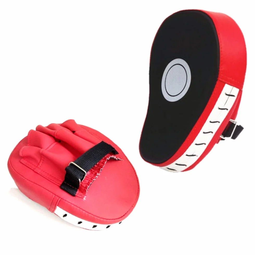JZK Almohadillas y Manoplas Boxeo, Guantes de Boxeo Kick Boxing Punch MMA Kickboxing Sparring Pads para Muay Thai