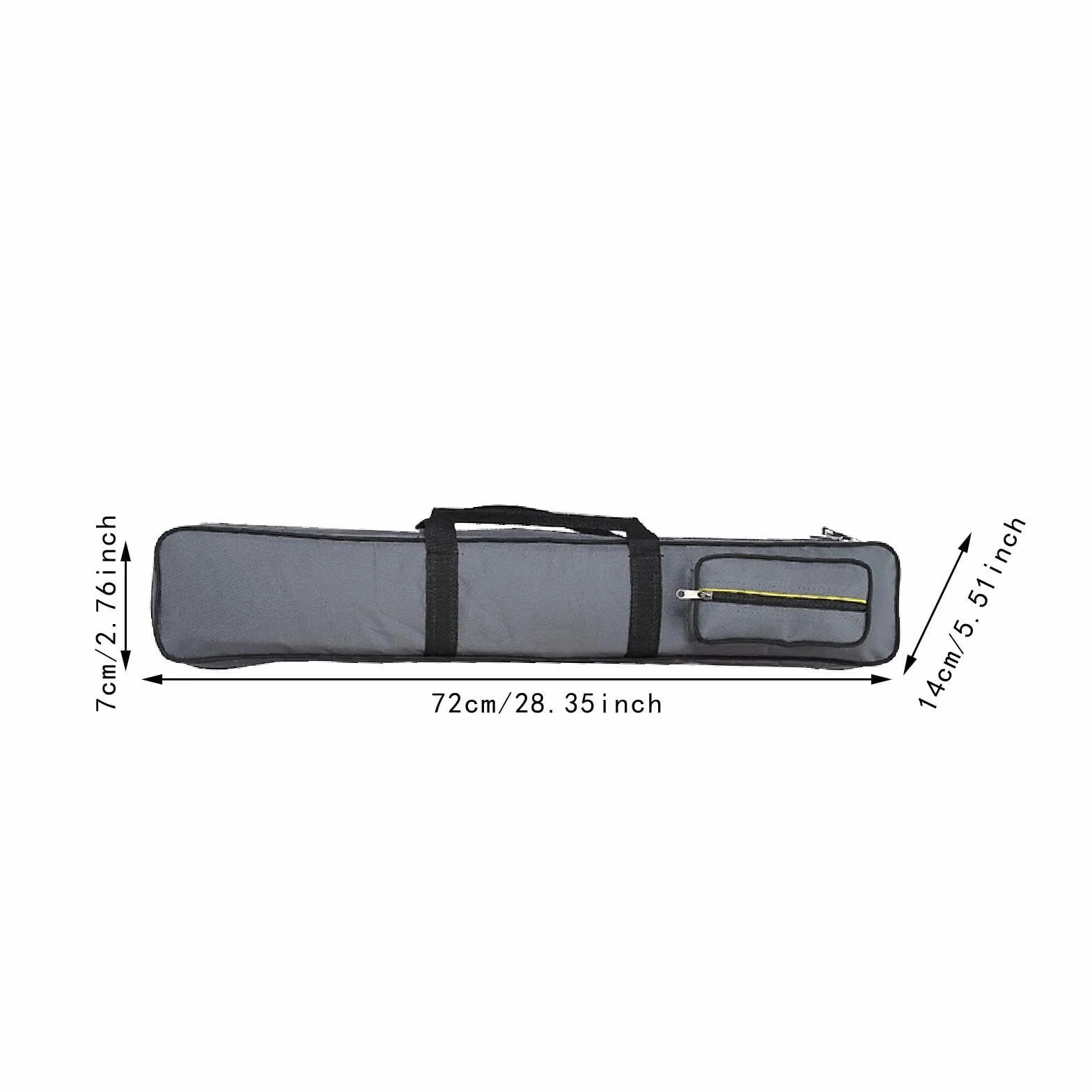Bolsa de Transporte para Tacos de Billar, Protectora Resistente al Desgaste, 1/2