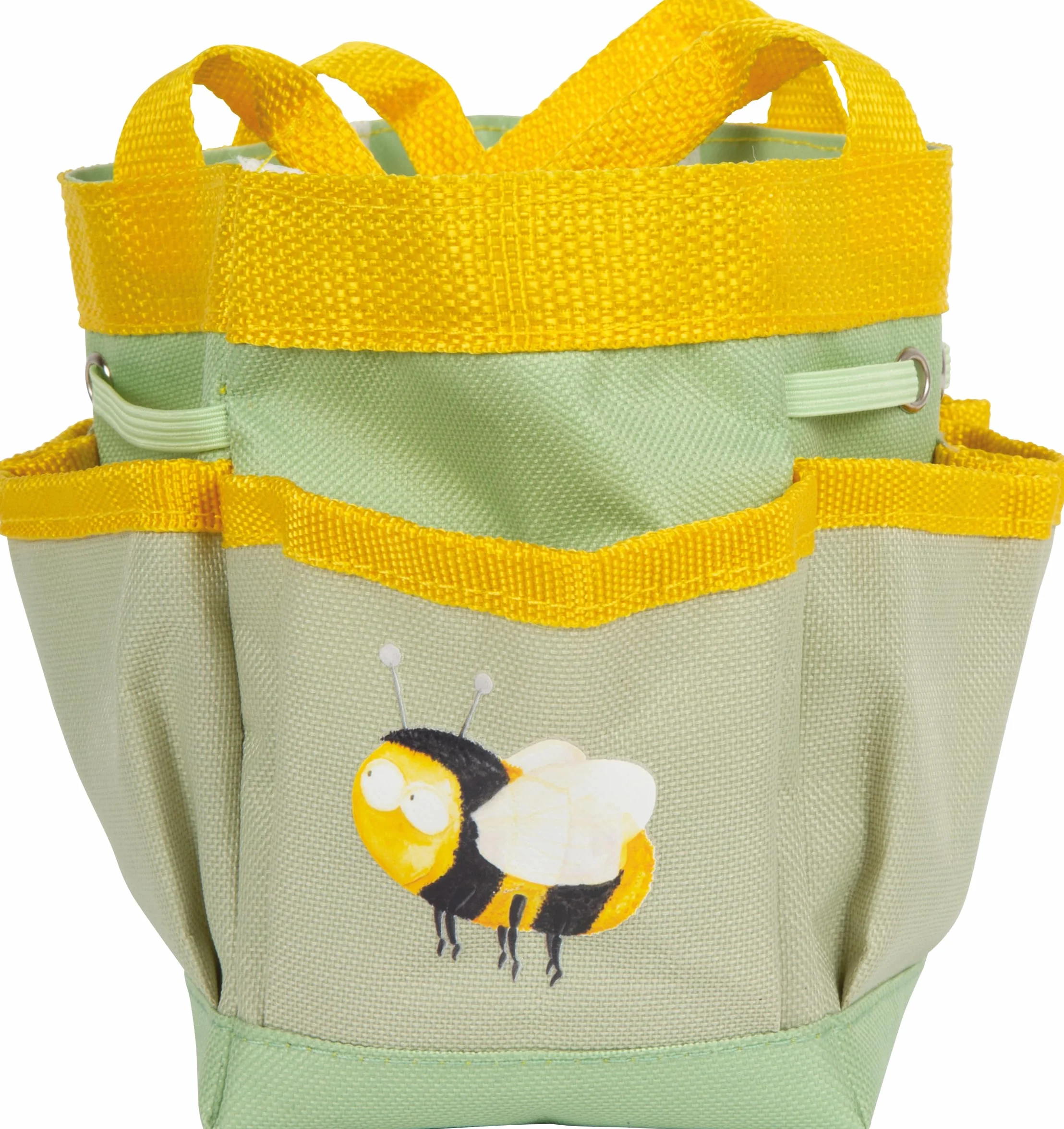 small foot Bolsa Herramientas de jardín Tiny Garden Infantil Madera Metal, a Partir de 3 años, 12664, Multicolor