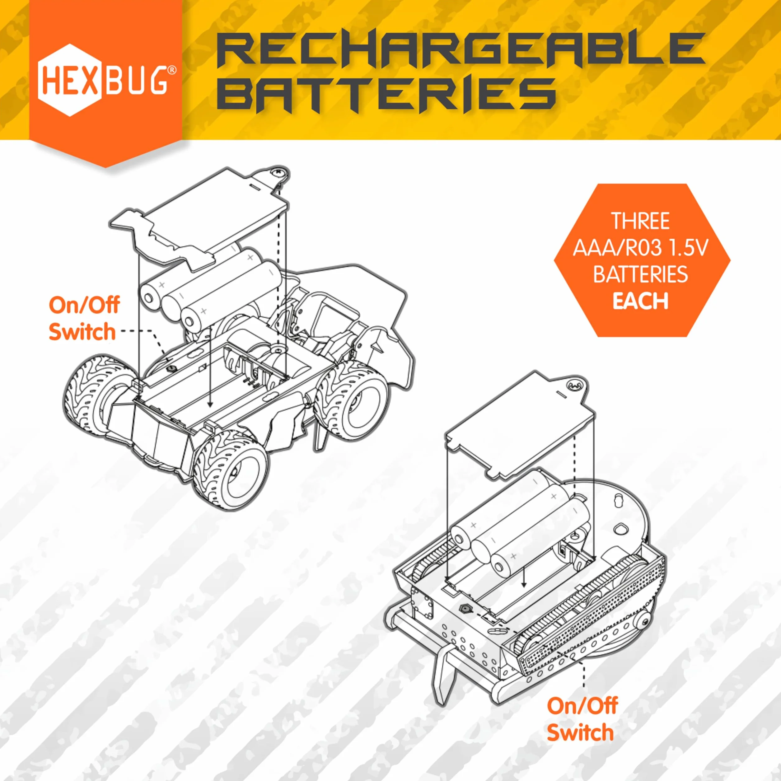 HEXBUG BattleBots Rivals Rusty and Hypershock