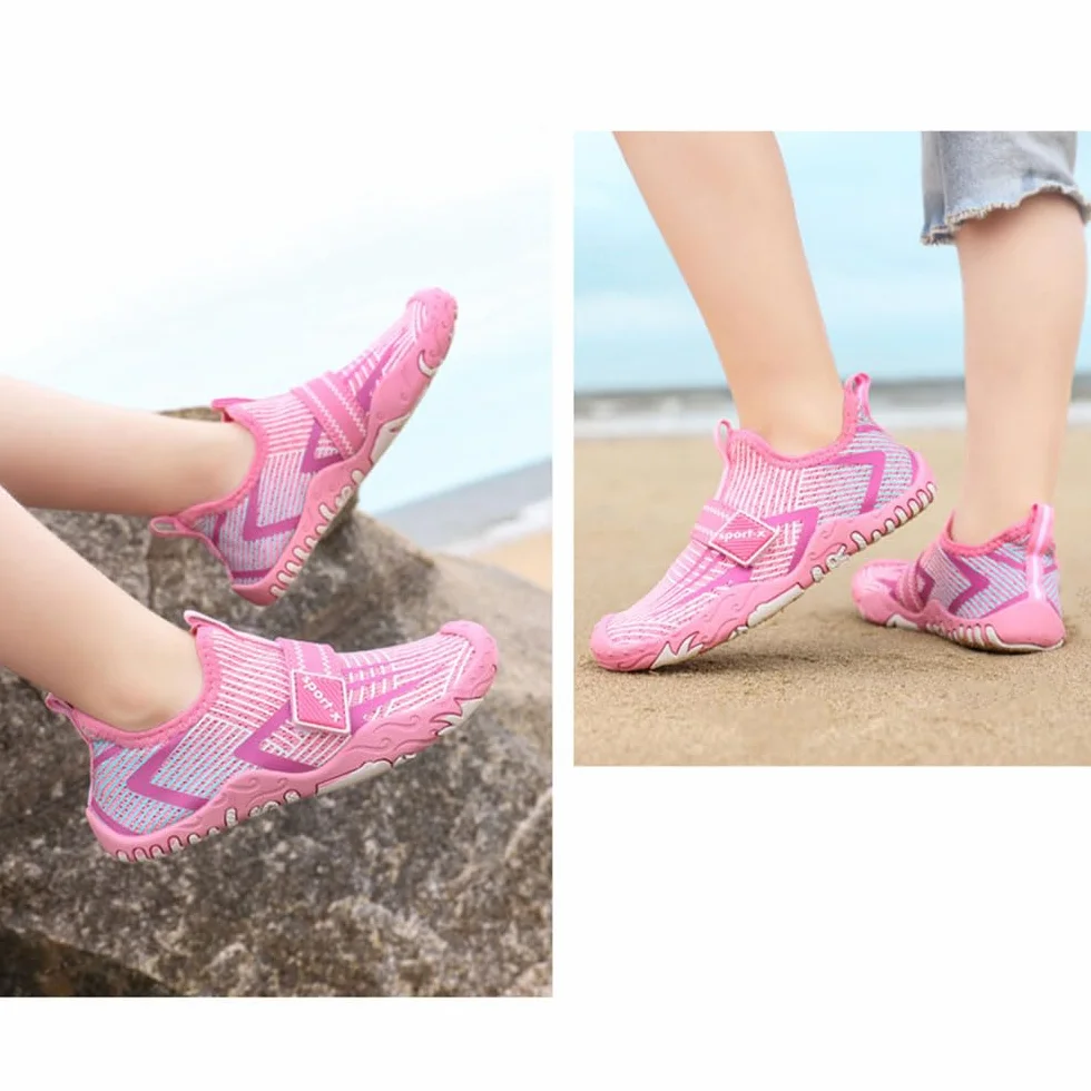 Mateju Zapatos de Agua Niño Niña Escarpines Natación Verano Antideslizantes Secado Rápido Surf Snorkel