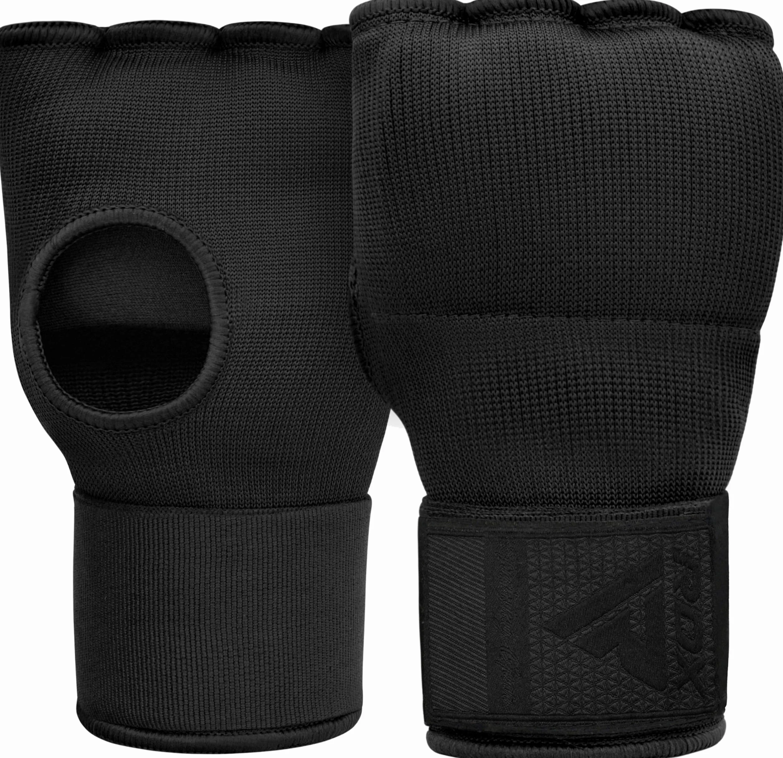 RDX Gel Vendas de Boxeo para Manos Guantes Interiores, Muñequeras Rápidas 100 cm, Protección Puño Acolchado para Muay Thai MMA