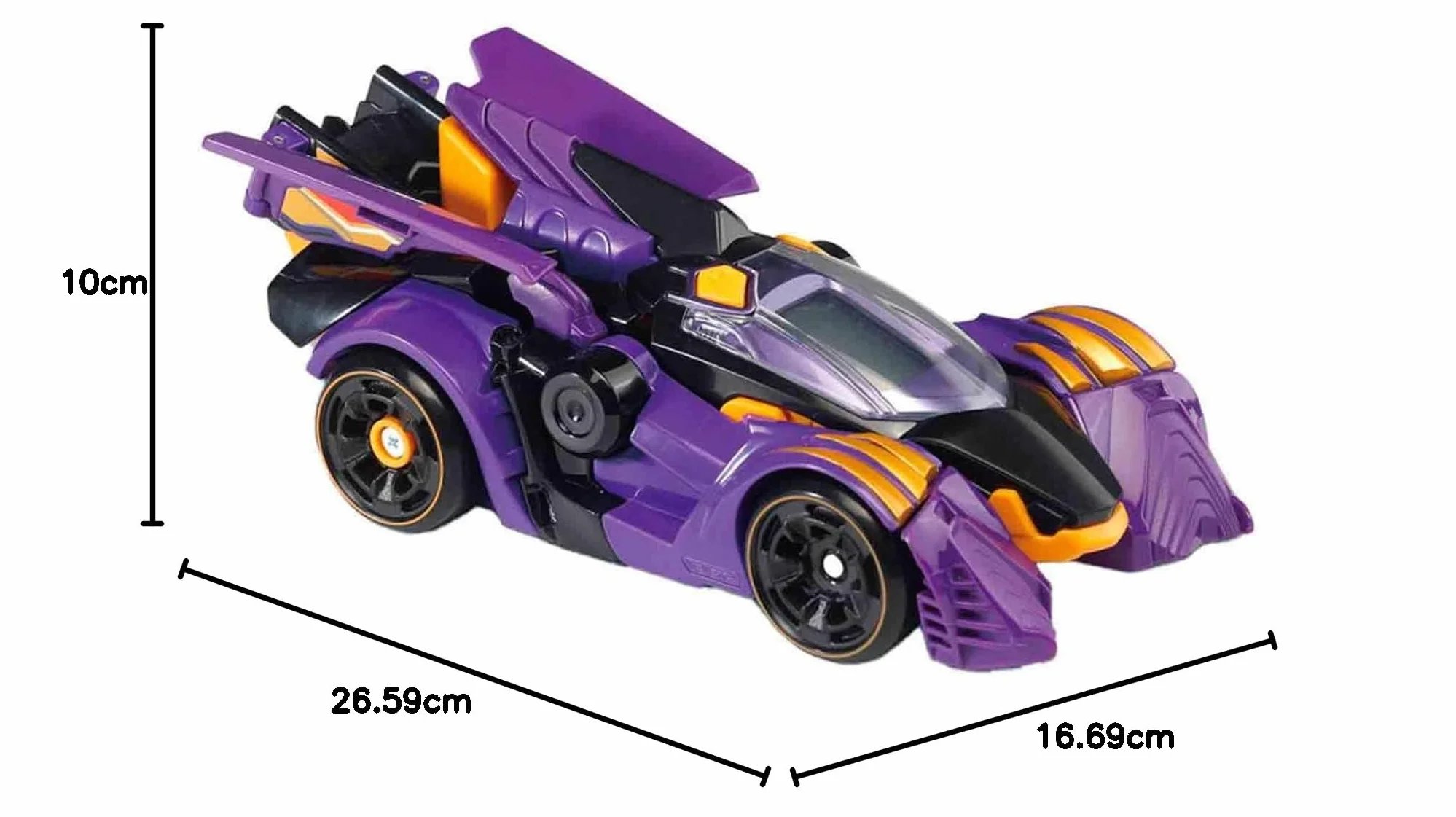 VTech Switch & Go Dinos Rayo, el espinosaurio bólido de Carreras, Dinosaurio electrónico Interactivo transformable en Coche con Voz, Funciones, más de 60 Sonidos y Frases, Color Morado (80-195222)