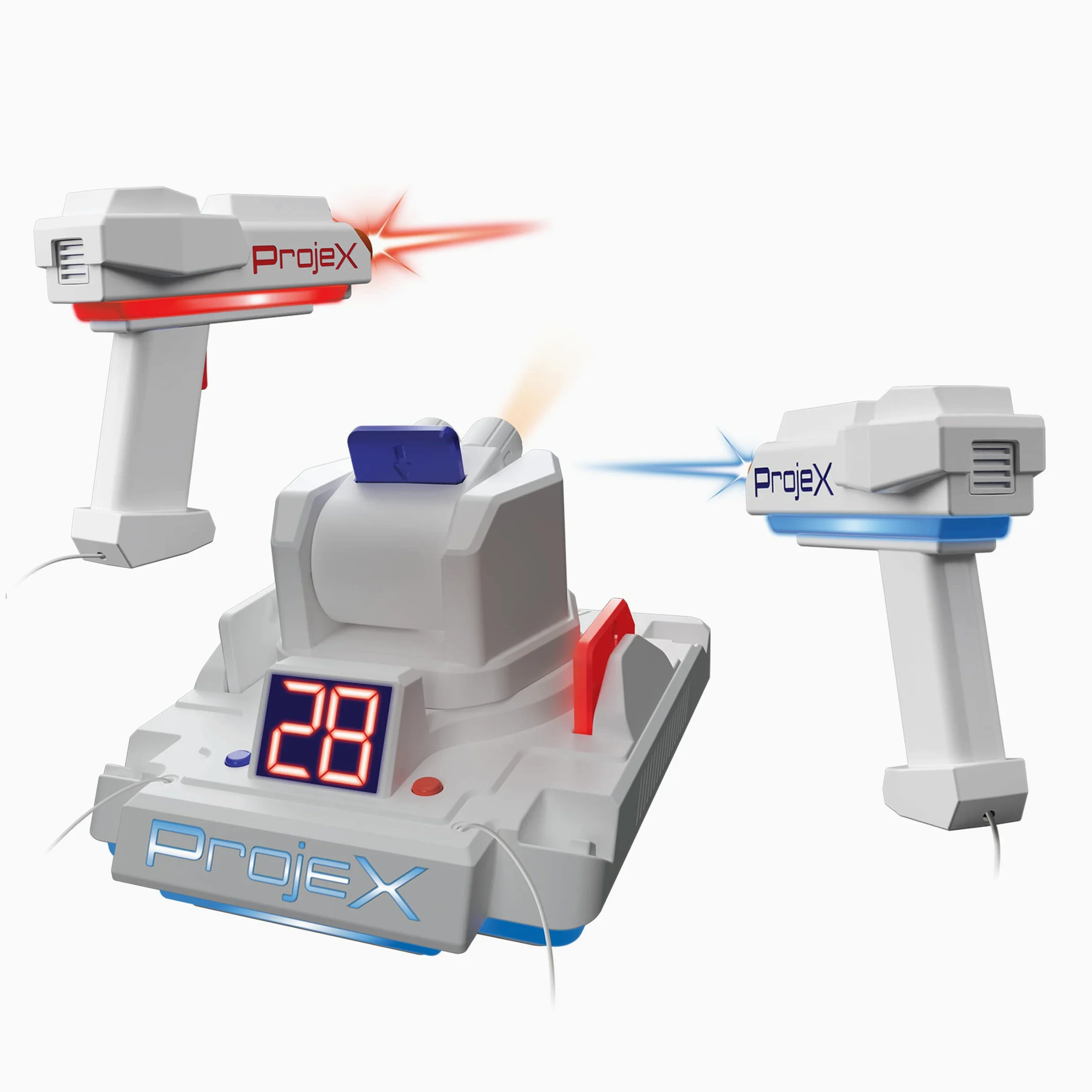 Laser X Projex Animated Target, Blanco