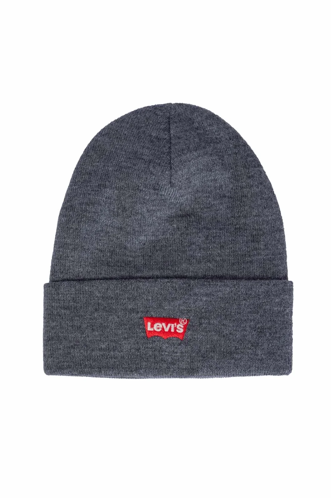 Levi's Red Batwing Embroidered Slouchy Beanie Gorro De Punto Hombre