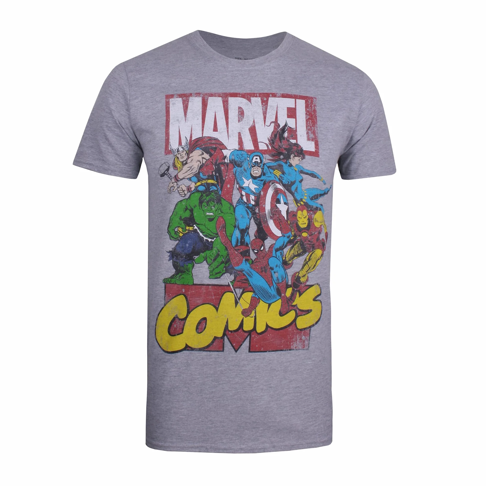 Marvel Camiseta Hombre Pack de 1