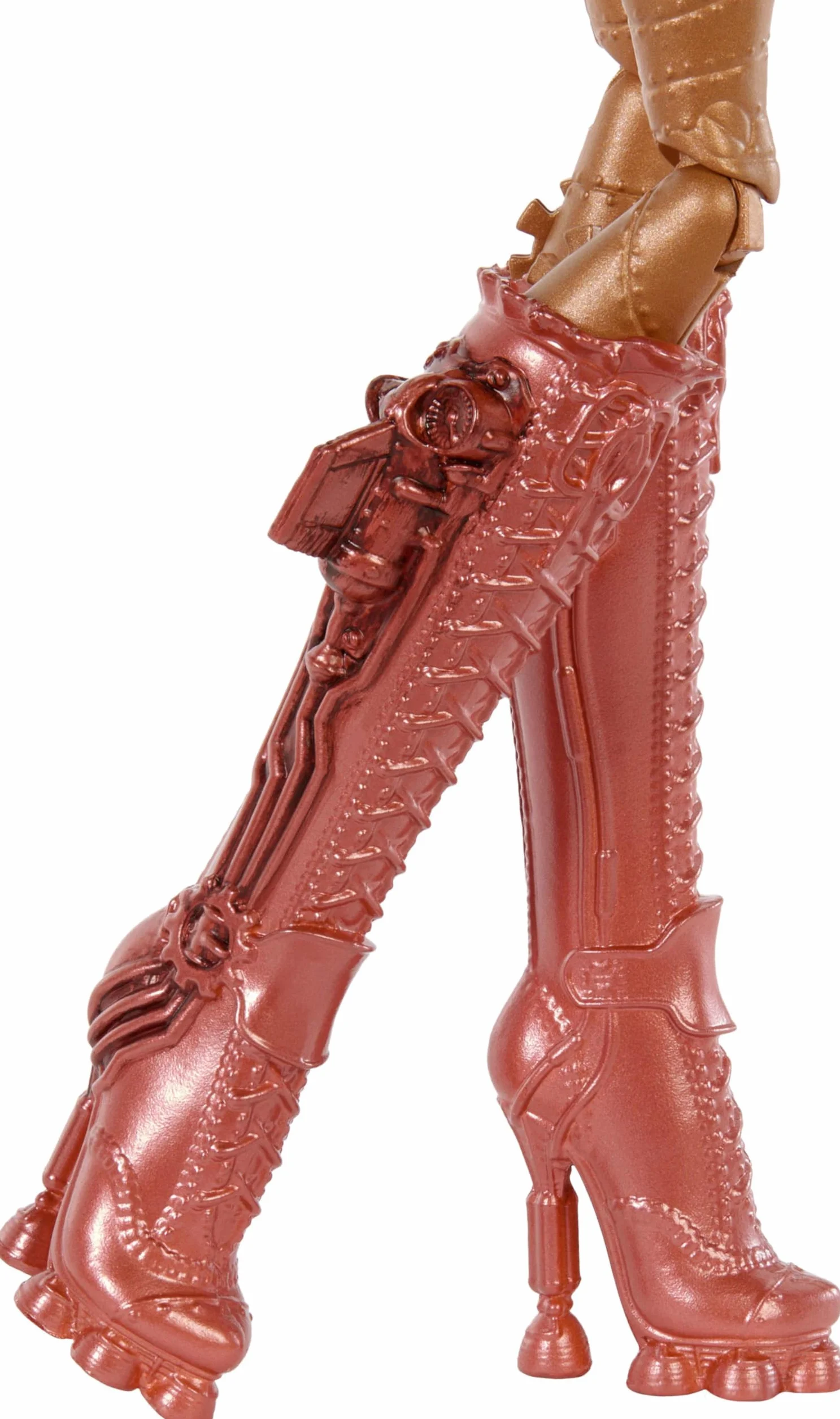 Monster High Boo-riginal Creeproduction Robecca Steam Muñeca, reproducción Coleccionable con peana, Diario y pingüino Mascota Captain Penny, JHK59