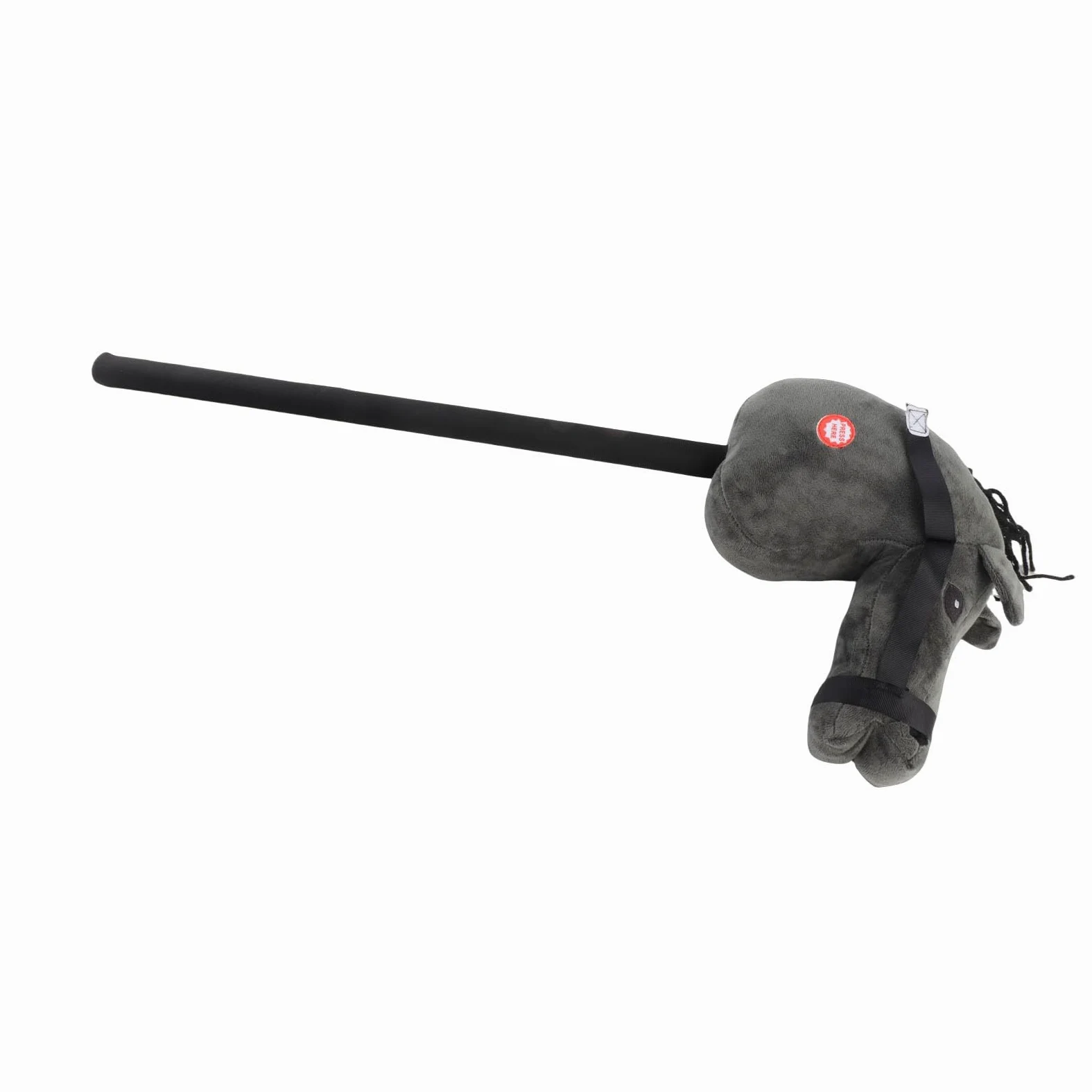 aqxreight Juguete de Palo de Caballo de 70 Cm con Sonido Juguete de Cabeza de Caballo de Felpa Suave para Niños, Sonidos de Galope y Relincho, de Peluche de Piel Sintética Marrón para Niños
