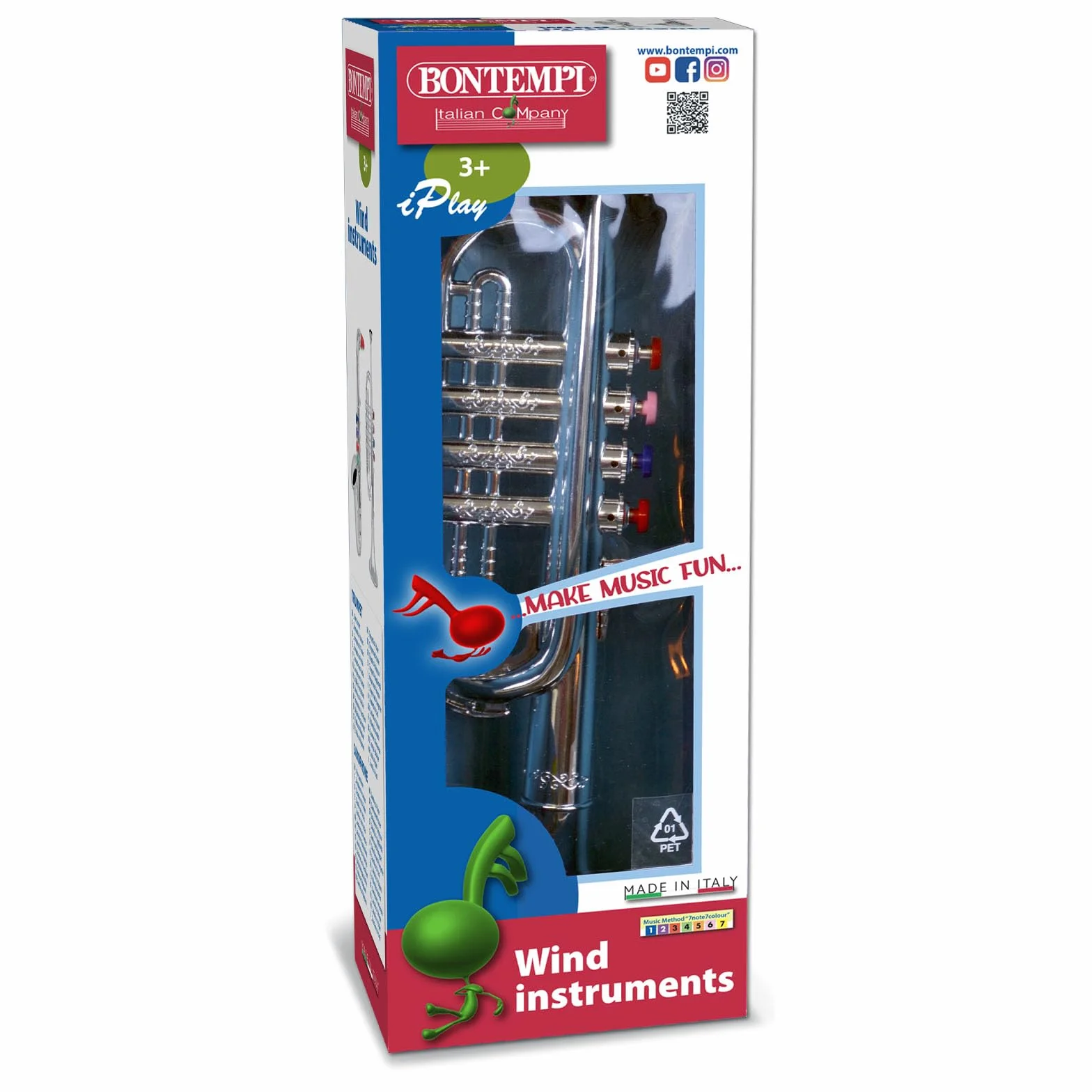 Bontempi | ChromeEcho - Tromba Cromata a 4 Note per Esplorare Nuovi Suoni con Stile