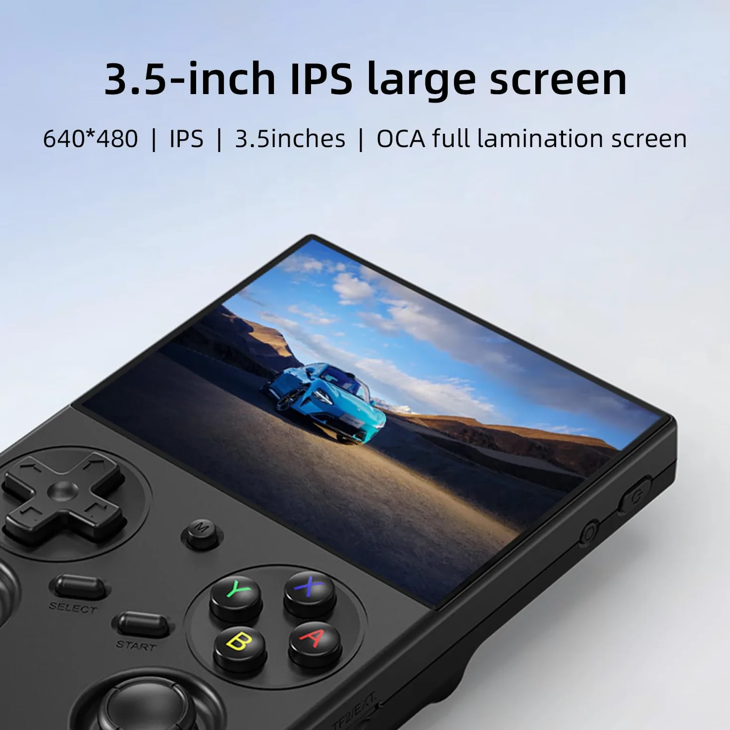 RG35XX Pro - Consola de juegos de mano retro, RG 35XXPro, compatible con salida de TV HDMI, 5G, WiFi, Bluetooth 4.2, pantalla IPS de 3.5 pulgadas, sistema Linux integrado, tarjeta TF 64G 4353 juegos