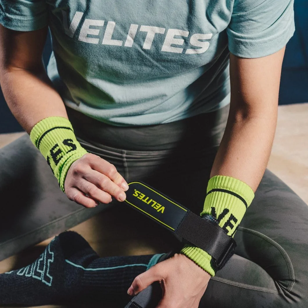 Velites Quad Carbon Calleras Profesionales para Atletas de Cross Training 100% Veganas Muñequeras de Tela
