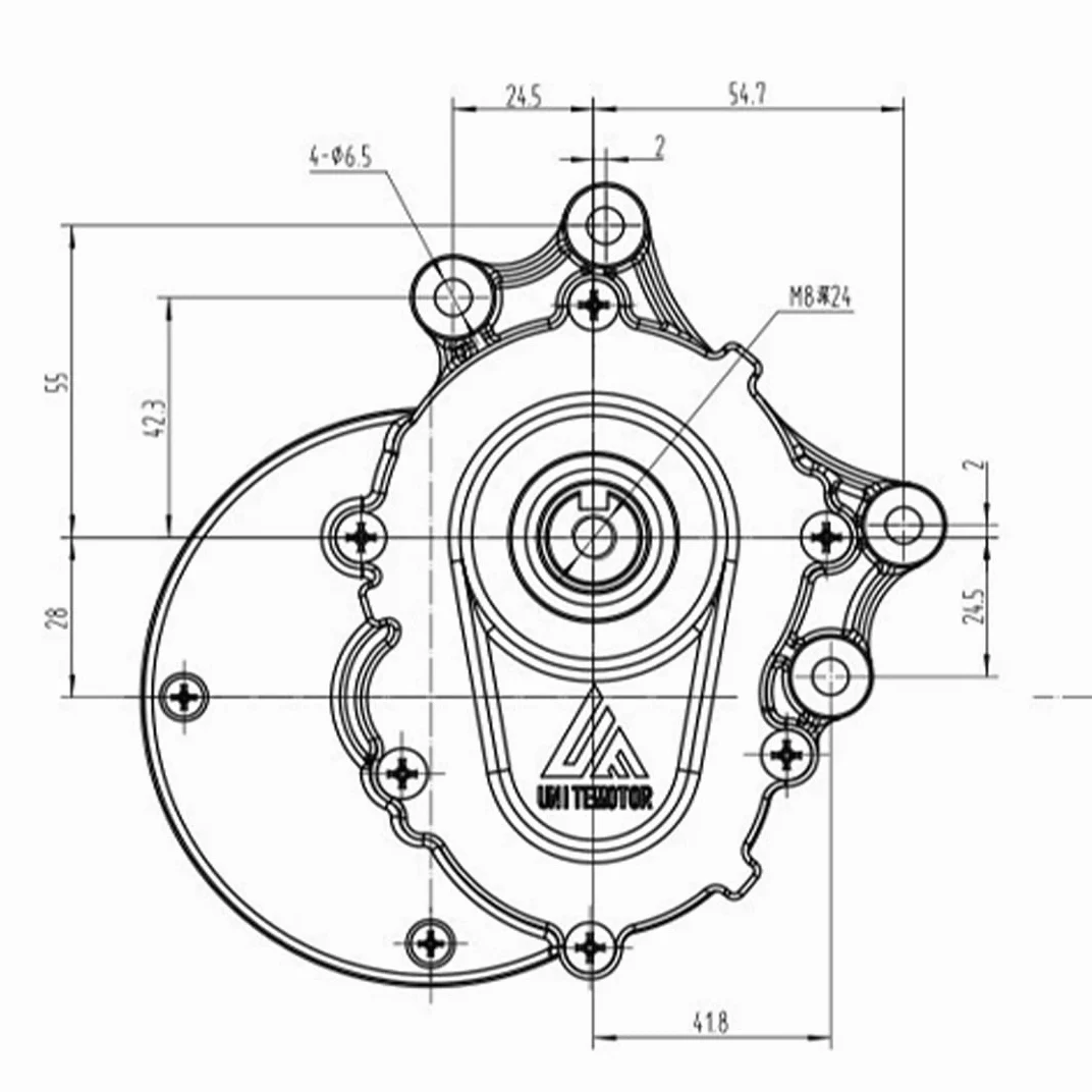Cochecito eléctrico de 24 V 250 W motor de engranaje cepillado con caja de cambios 120 RPM 75 RPM eje largo para bicicleta de silla de ruedas eléctrica (120 RPM)