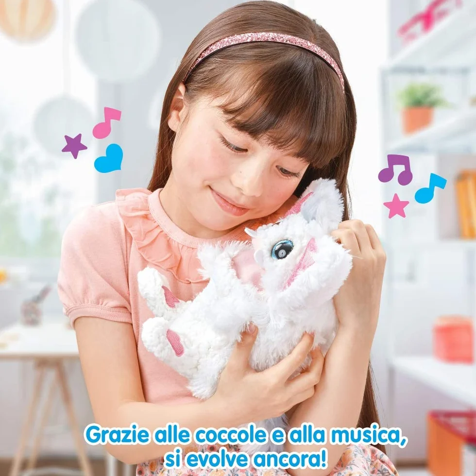 Giochi Preziosi Rizmo - Peluche interactivo, crece y aprende, siempre a la búsqueda de amor y música y baile , color/modelo surtido