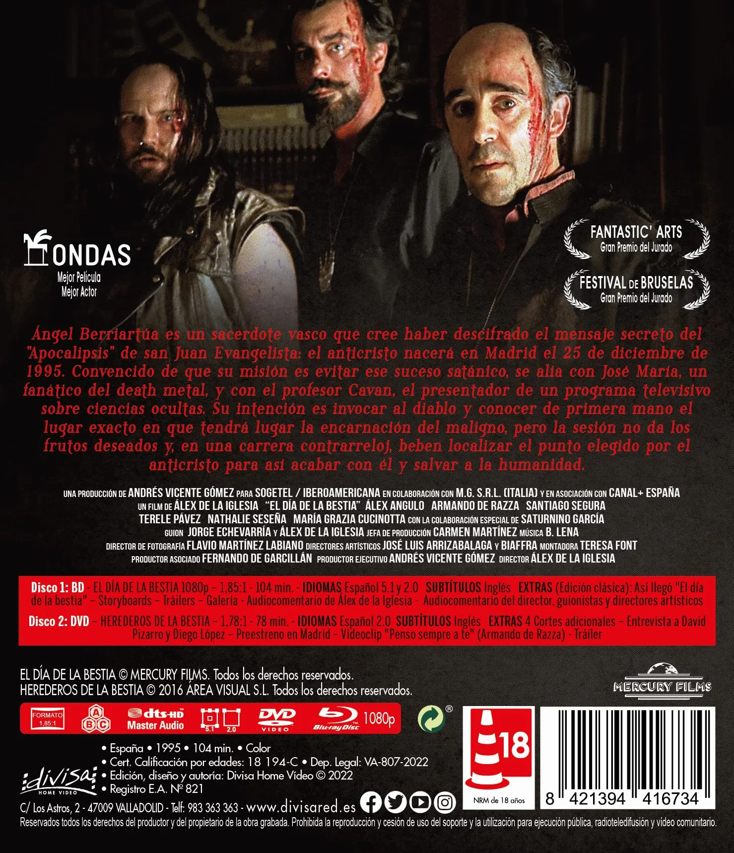 El Dia de la Bestia (Blu-ray + DVD con Documental)