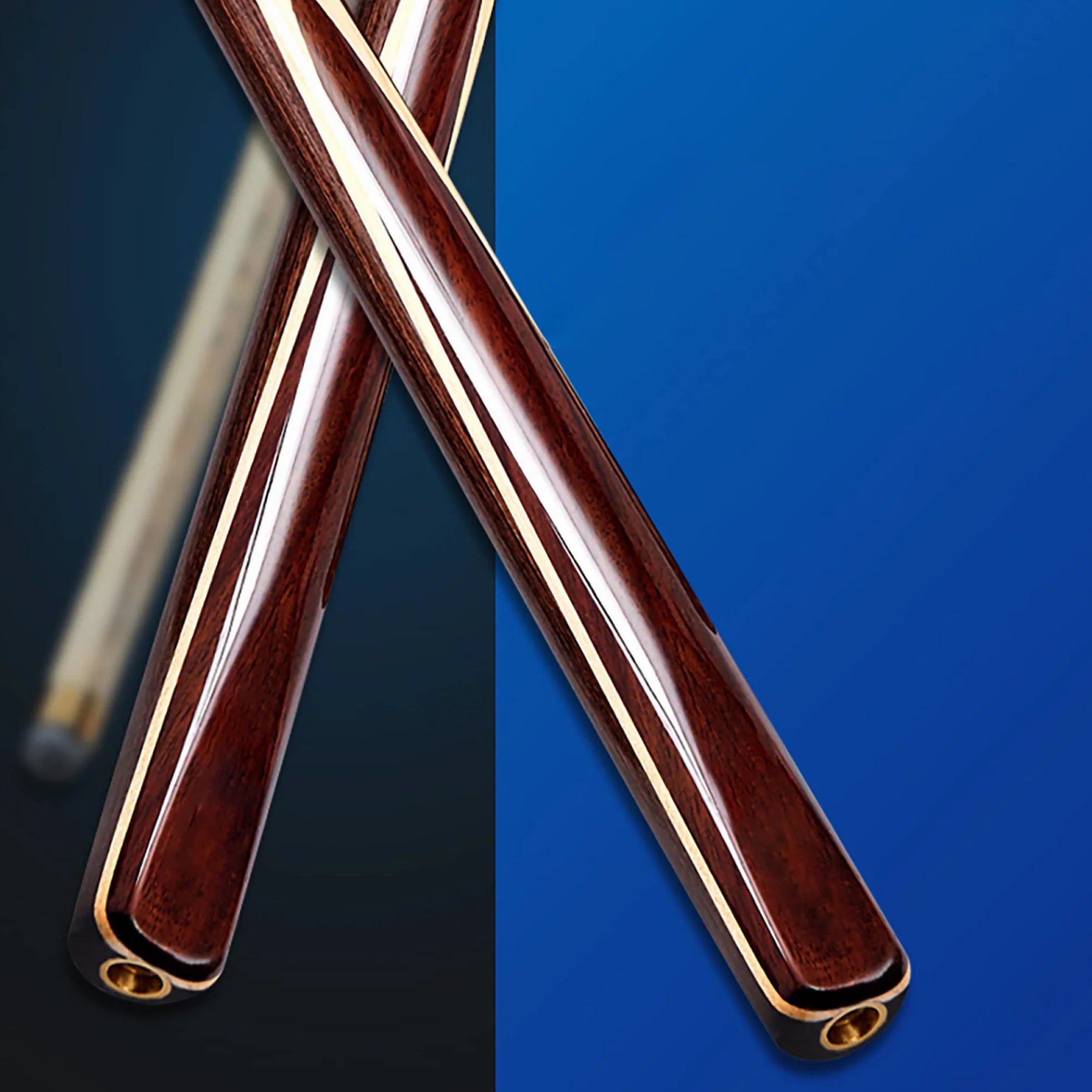 Billar Pool Cue de 57 in 18 Oz 3/4 Madera de Fresno 9mm Hecho a Mano con Varilla de Extensión