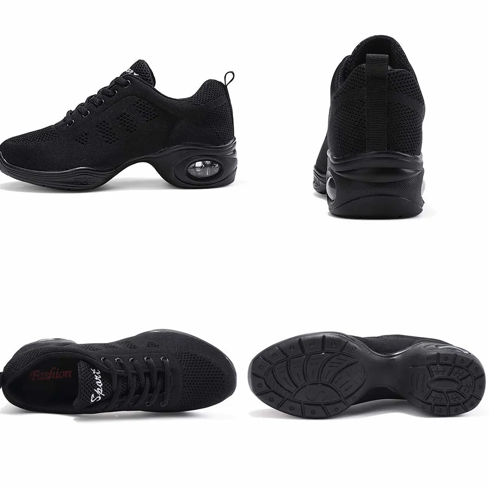 CERYTHRINA Zapatos de jazz para mujer con plataforma