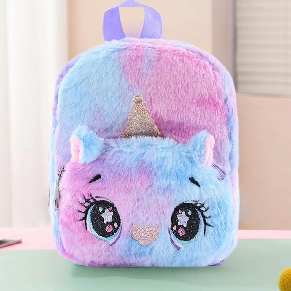Unicornio Peluche Mochila para Niño Mochila Escolar Bolsa de Viaje