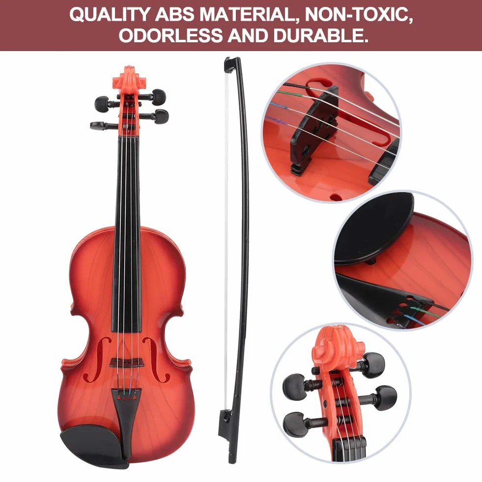 ViolíN en Miniatura de Madera, Principiantes de ViolíN para niñOs y Principiantes de ViolíN
