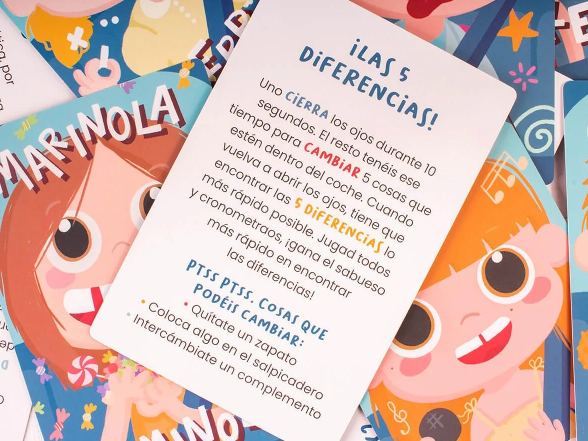 Gra karciana ¿CUÁNTO Queda? dla dzieci 10 lat 2 graczy Hellofun