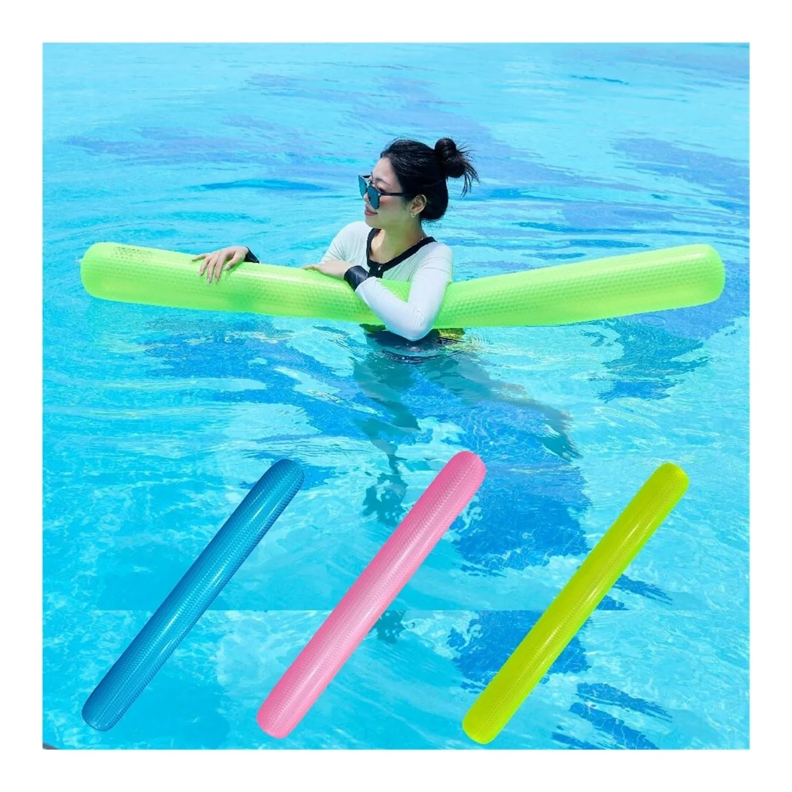 hinchables para Piscina 1 Flotador Inflable for Piscina | Accesorio Tubo Anillo Adulto Juguetes Acuáticos De Verano