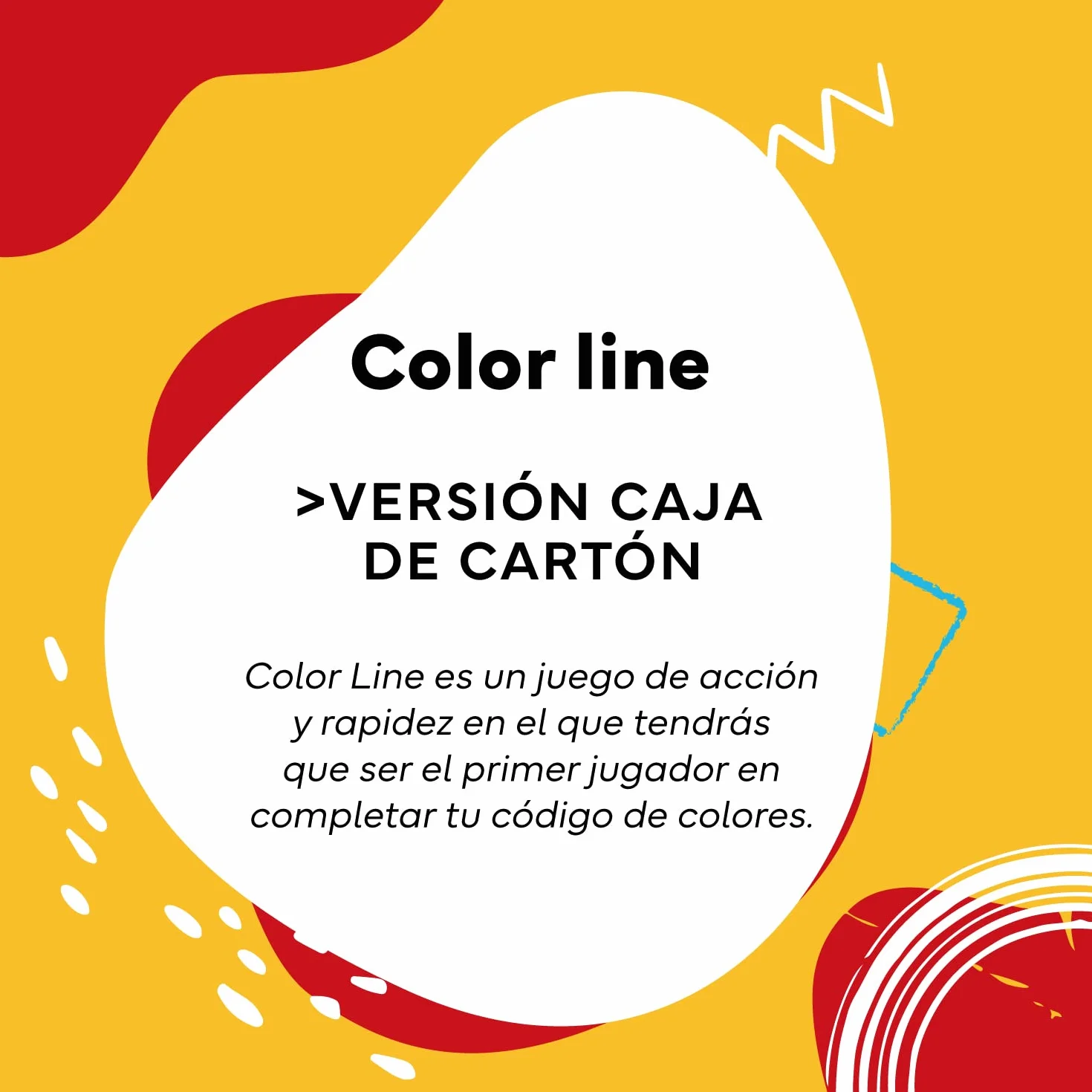 Cayro - Color Line - + 5 Años - Acción y Rapidez - Juego de Mesa Educativo y Divertido - Niños y Adultos - con Timbre y Sacabolas - De 2 a 4 Jugadores
