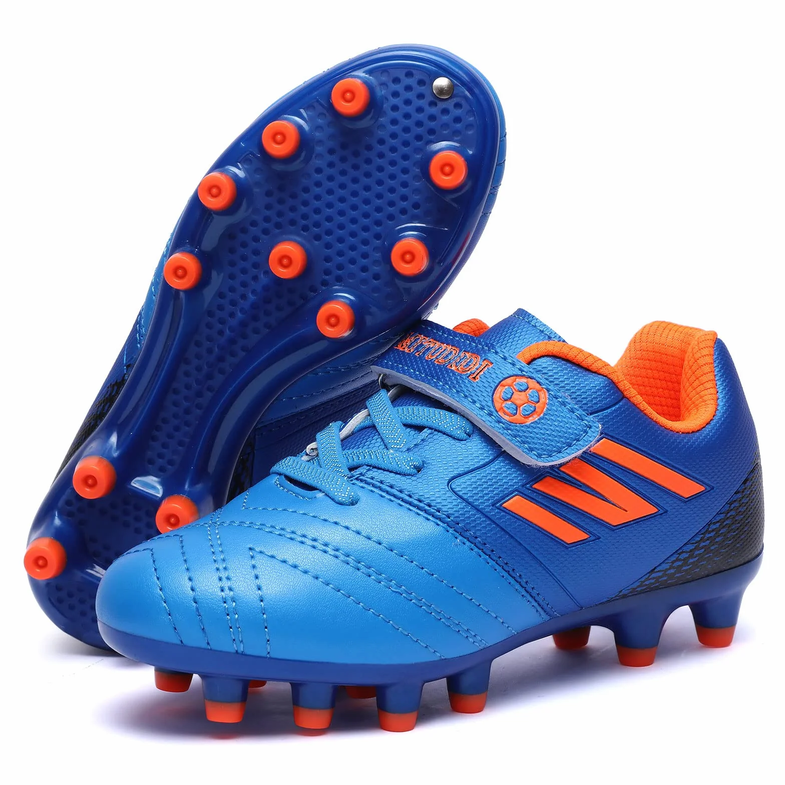 Botas de Fútbol FG/AG Niño Niña Zapatillas de Entrenamiento Unisex 28-37