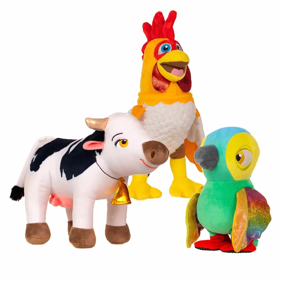 Bandai - La Granja De Zenón: Peluche Musical Bartolito Multicolor 80004