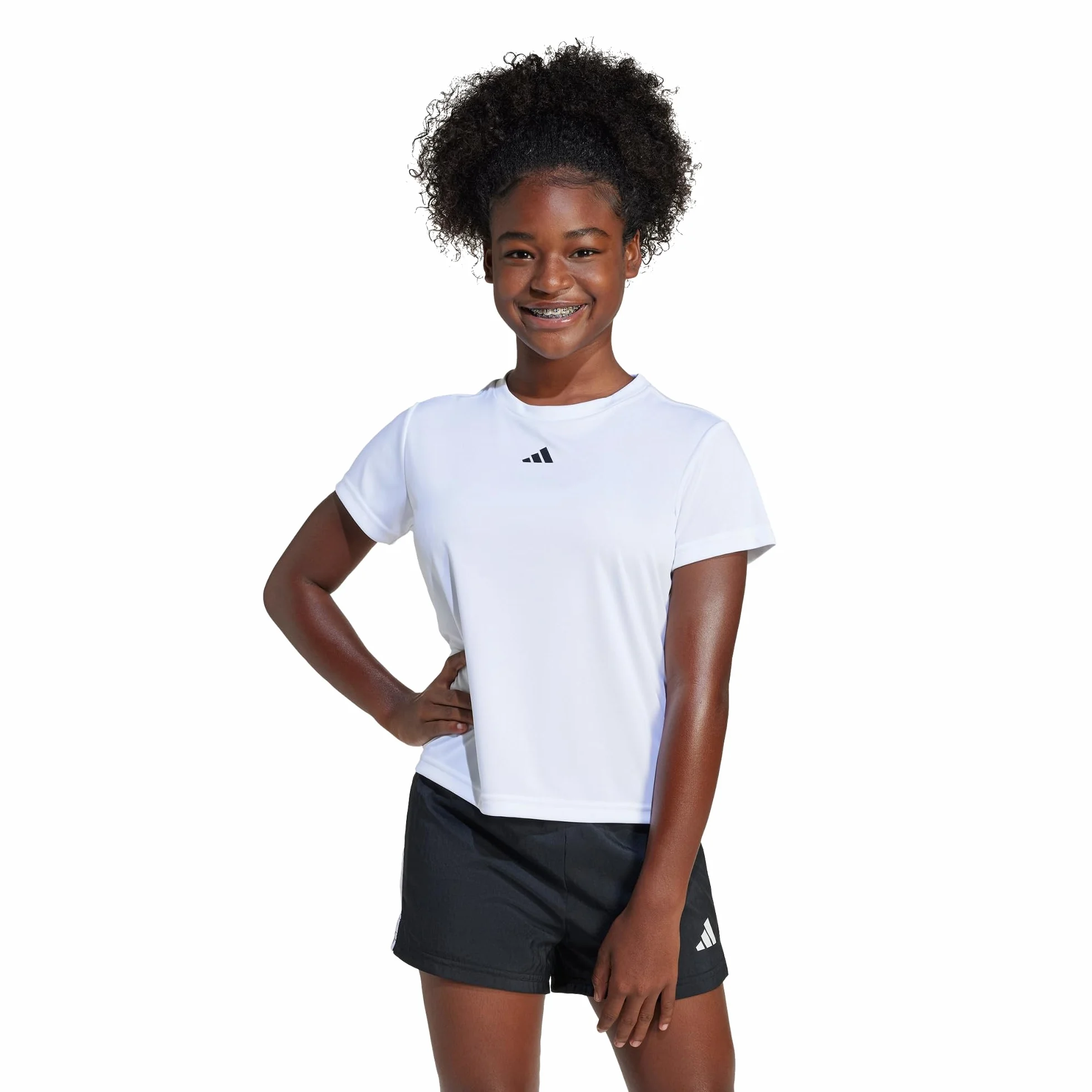 Adidas Unisex Kids' Camiseta Train Essentials Logo Regular Fit
