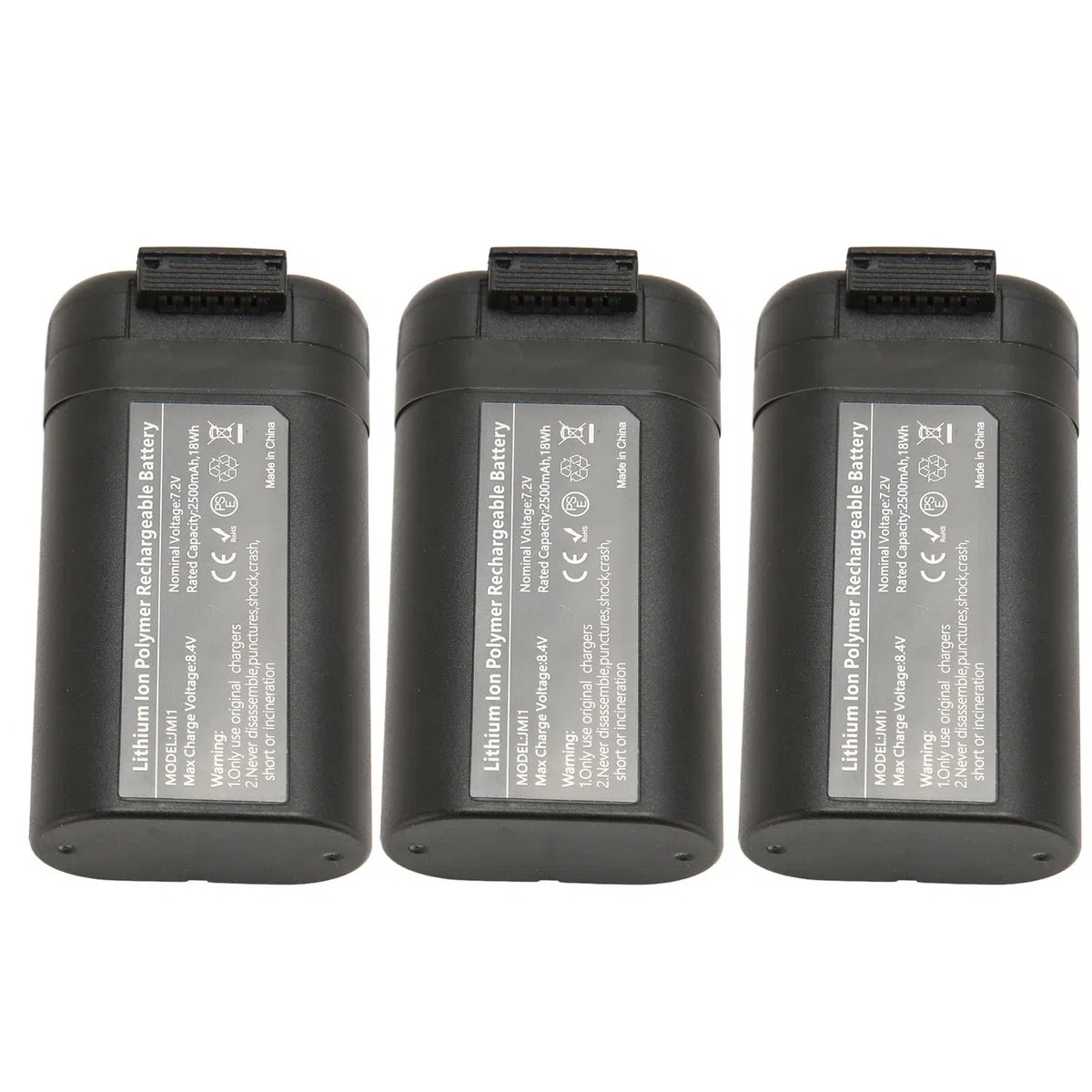 Baterías de Vuelo Inteligentes para Mini 2500 MAh 30 Minutos de Tiempo de Vuelo Batería de Repuesto Accesorio para Drones 3 Piezas