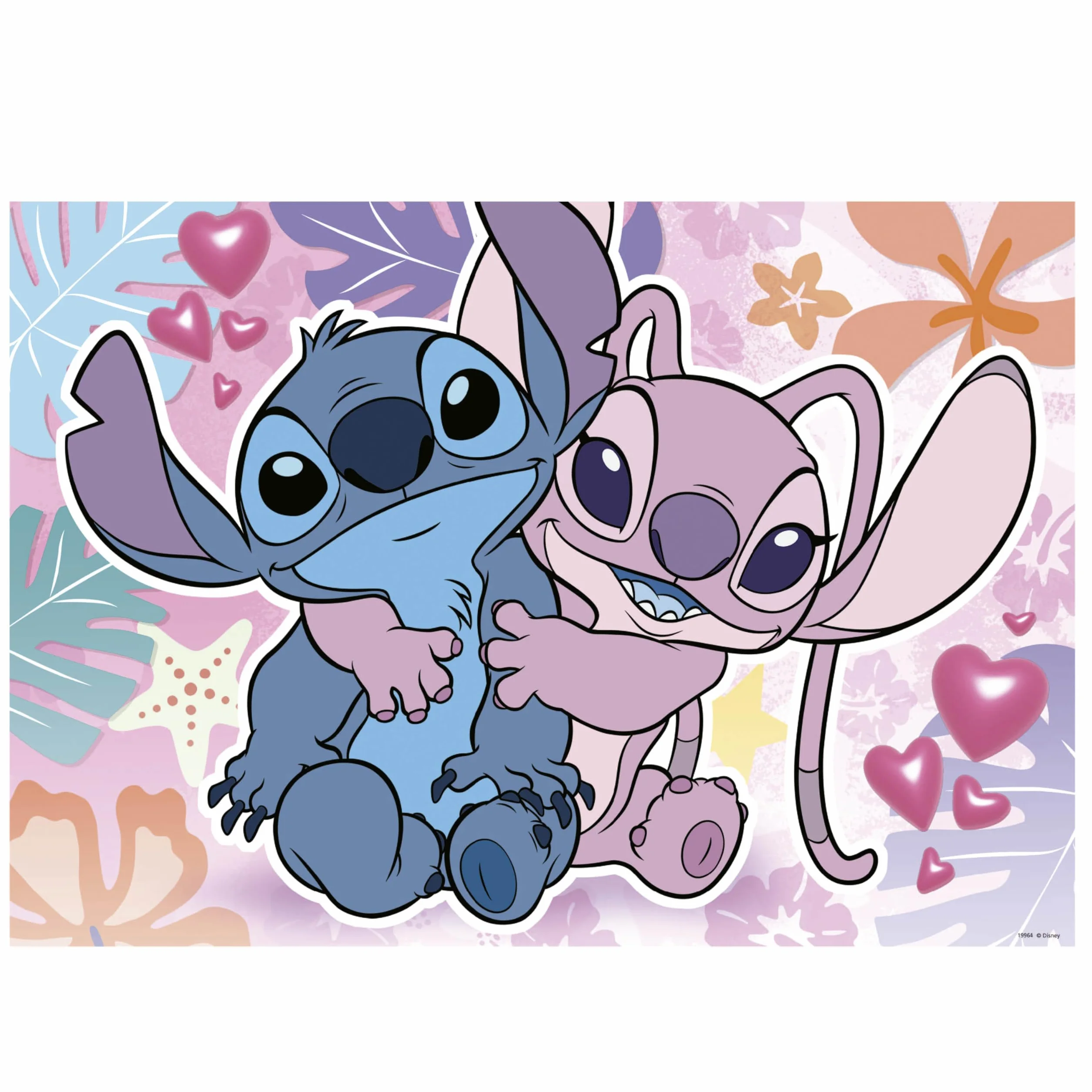 Educa - Stitch Disney | Puzzle Infantil de 300 Piezas. Medidas: 40 x 28 cm. Recomendado a Partir de 6 años (19964)