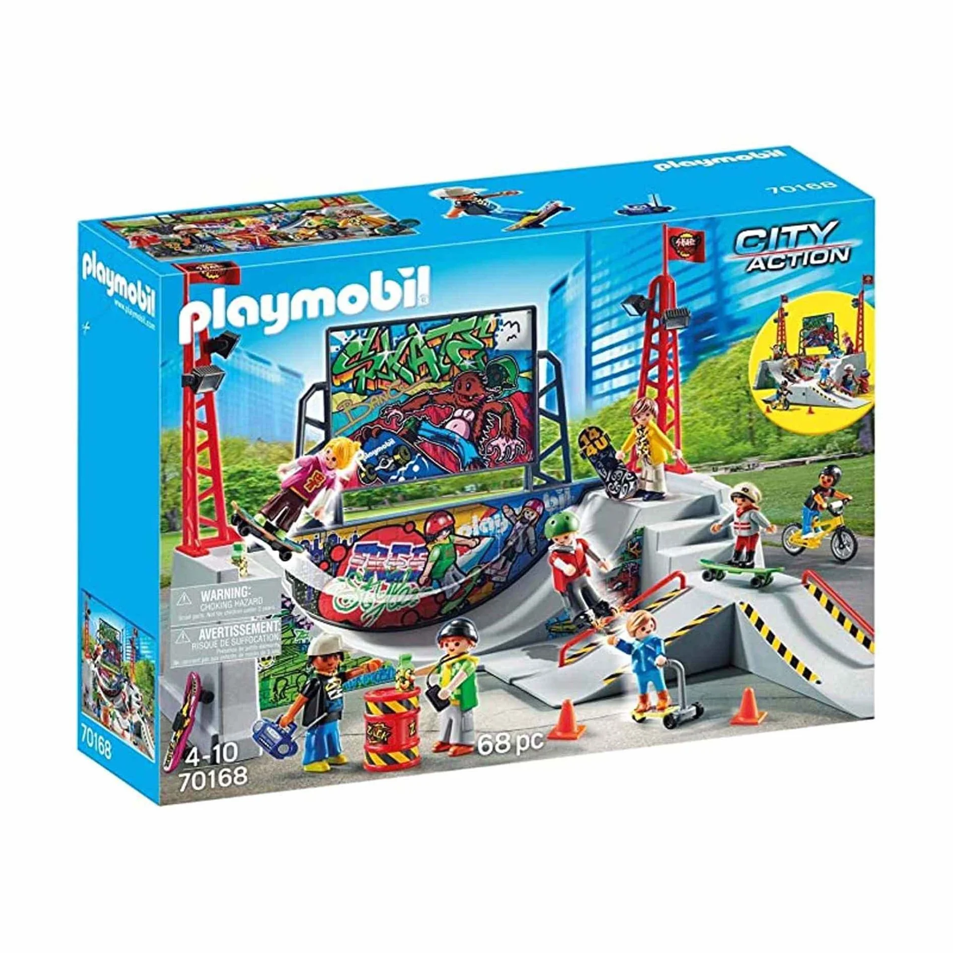 Playmobil Pista de Skate 70168
