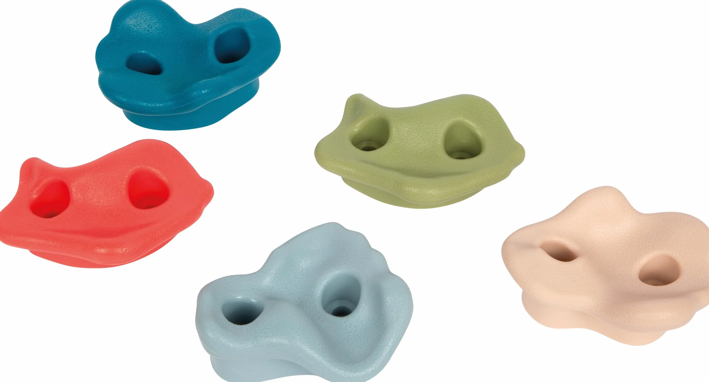 Small Foot Piedras para Escalar, 5 Piedras plástico Resistente, INT, Exterior, de 3 años, 12794