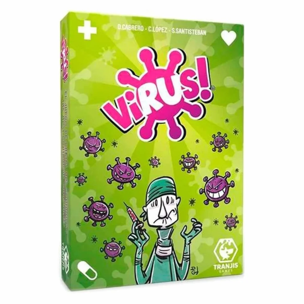 Tranjis games Virus Juego de cartas TRG-01vir