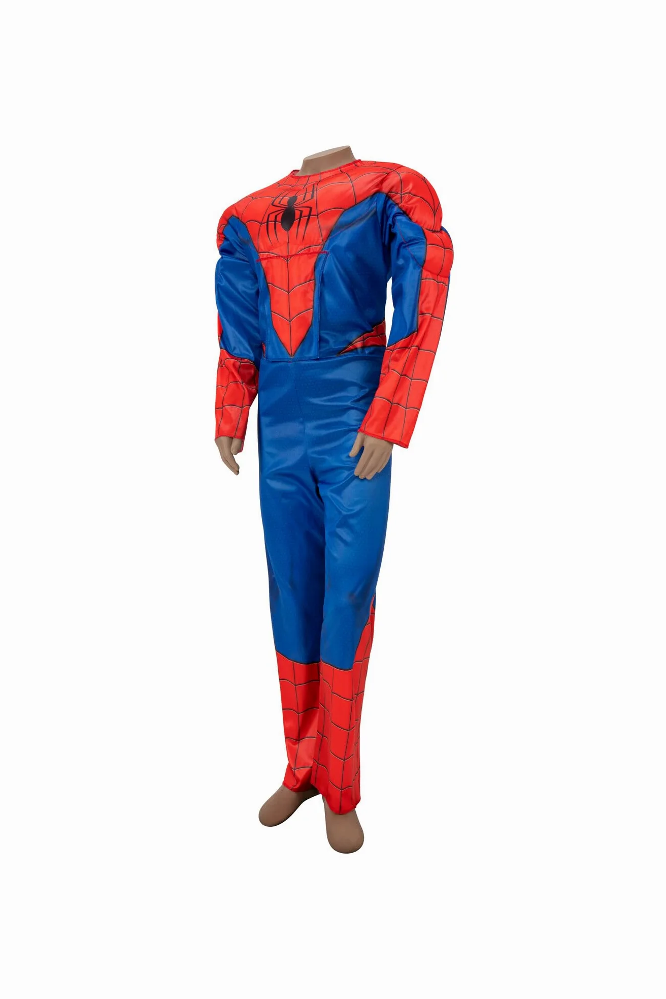 Marvel Spider-Man - Disfraz adaptativo oficial juvenil – Disfraces con características adaptativas (la cubierta de rueda se vende por separado)