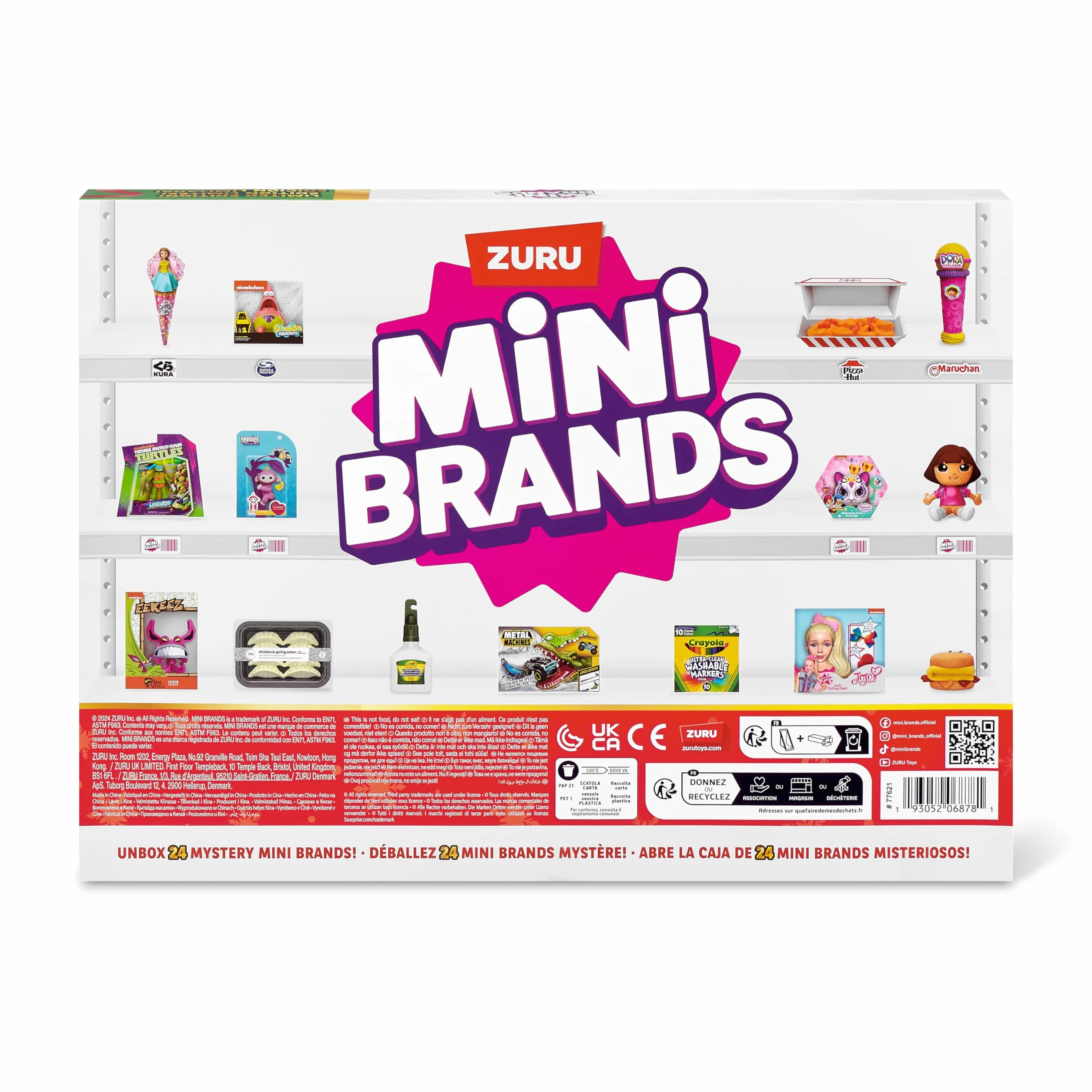 Calendario de Adviento de Mini Brands Retro Grocery, Foodie Mini Brands, and Toy Mini Brands Advent Calendar de ZURU