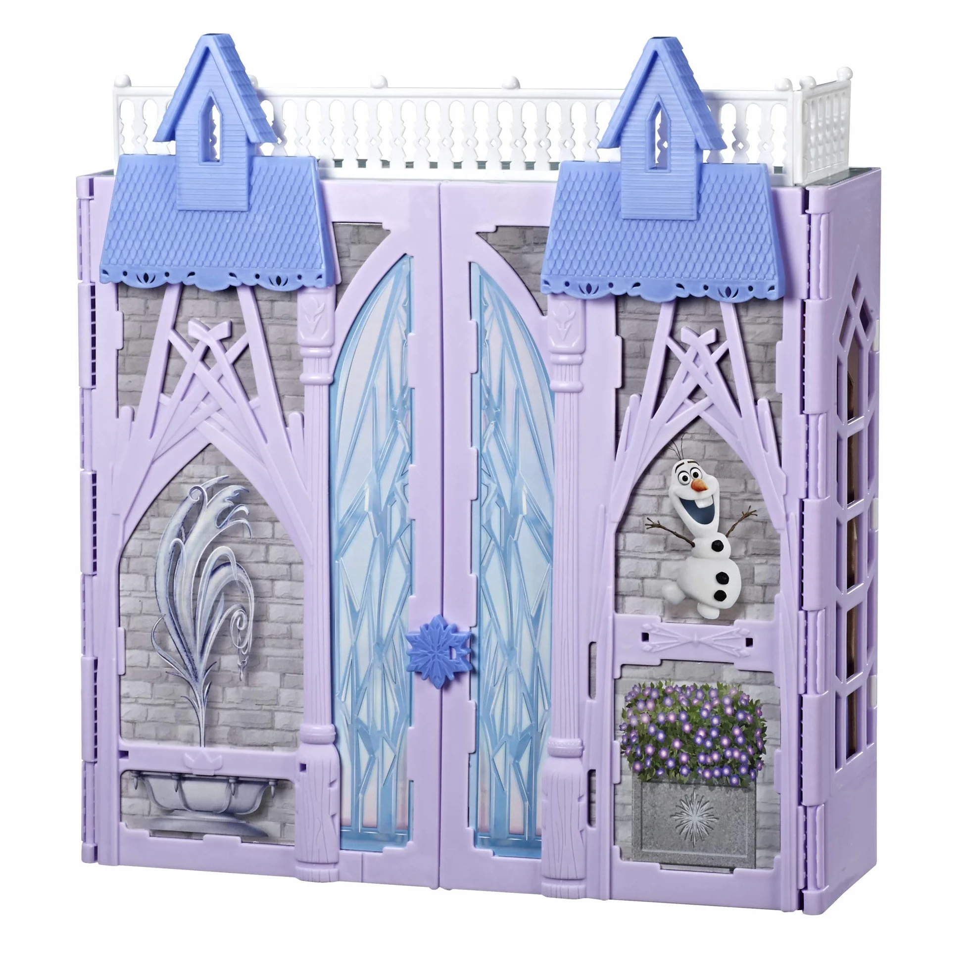 Disney Frozen - Castillo de Arendelle portátil - Juguete Inspirado en Frozen 2 de Disney - para niños y niñas de 3 años en adelante