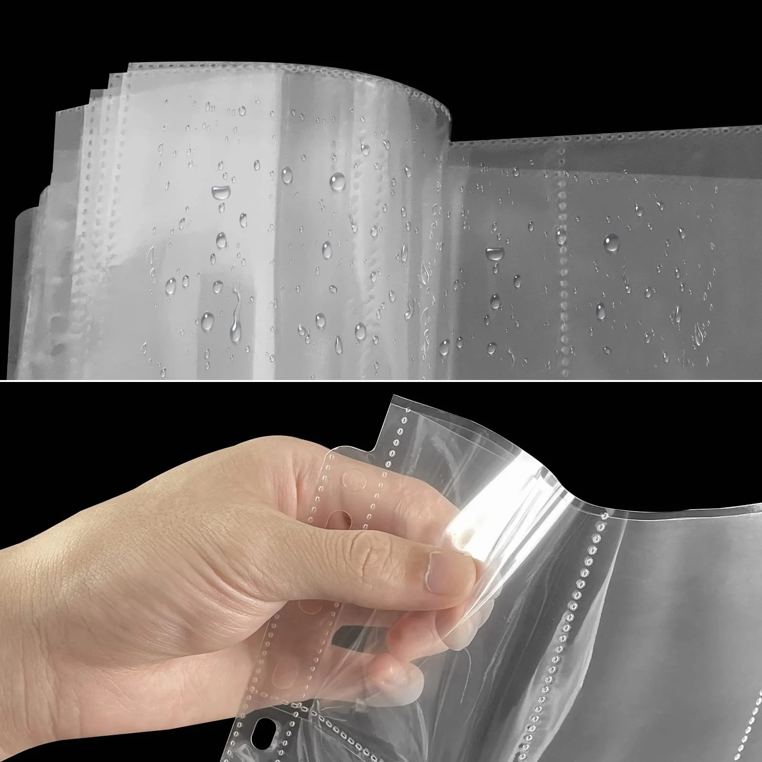 Newpop 60 páginas fundas para cartas doble cara con 1080 bolsillos, funda carta transparentes, protectores sobres 11 agujeros accesorios coleccionables, baloncesto, fútbol tarjetas