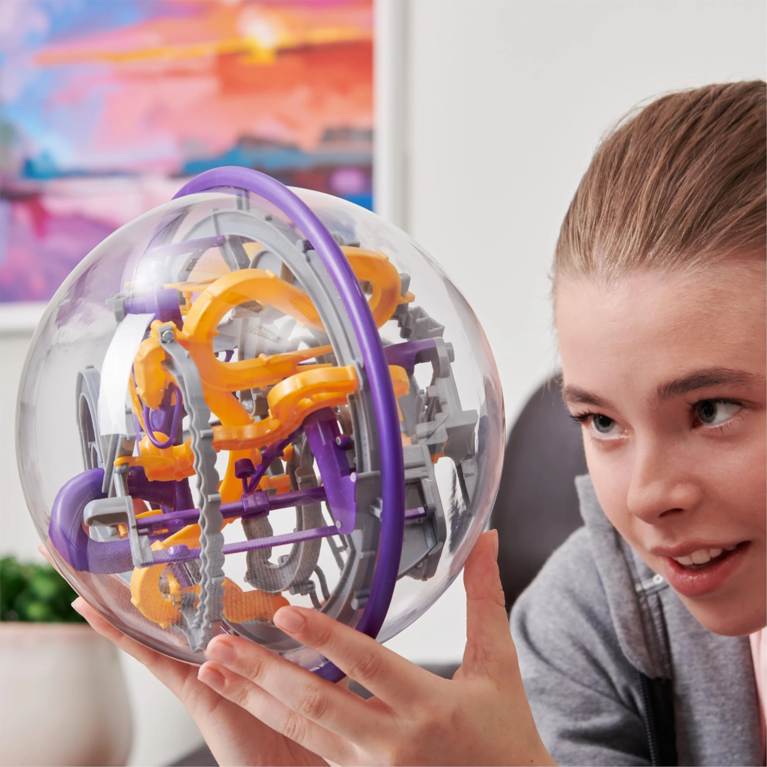 Perplexus - Rompecabezas Perplexis Epic: Bola Laberinto 3D con 125 Obstáculos - Juguetes Niños 8 Años + - Regalo Niño 8 Años +