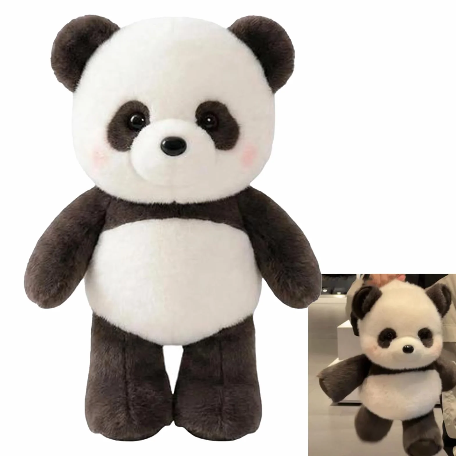 Peluche De Panda Corredor, Lindo Peluche De Panda Corredor, Peluches Interactivo De Pandas Patas Que Se Mueven, Aliviar El Estrés S-uave Peluches De Pandas Corredors Almohada, Para Niños Adultos