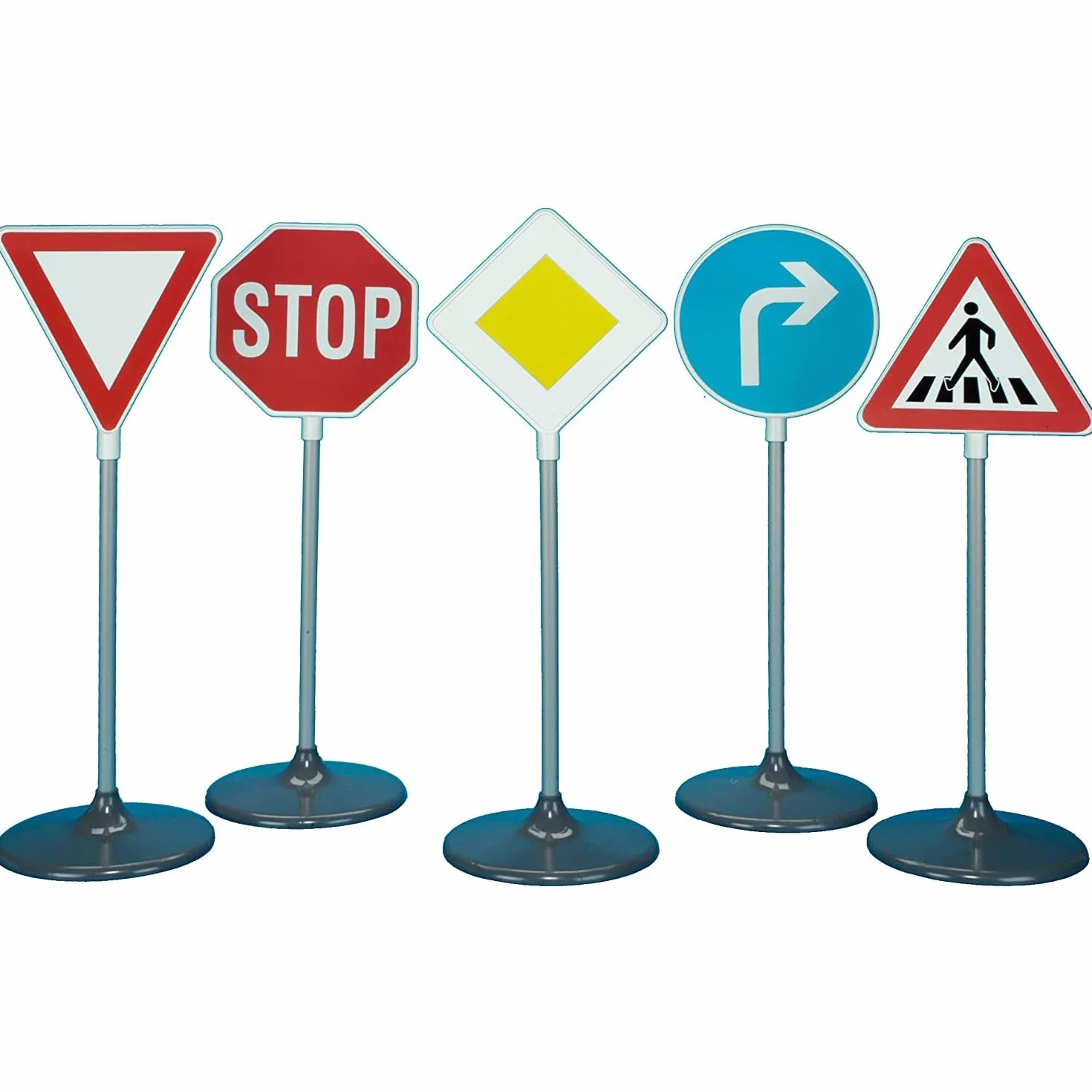 Panneaux de signalisation routiere 6 pieces