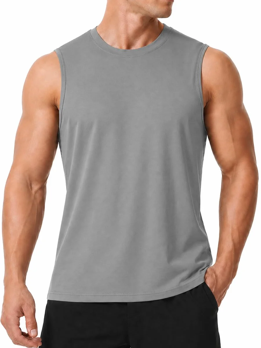 Camisetas sin Mangas para Hombre Gimnasio Entrenamiento Correr Culturismo