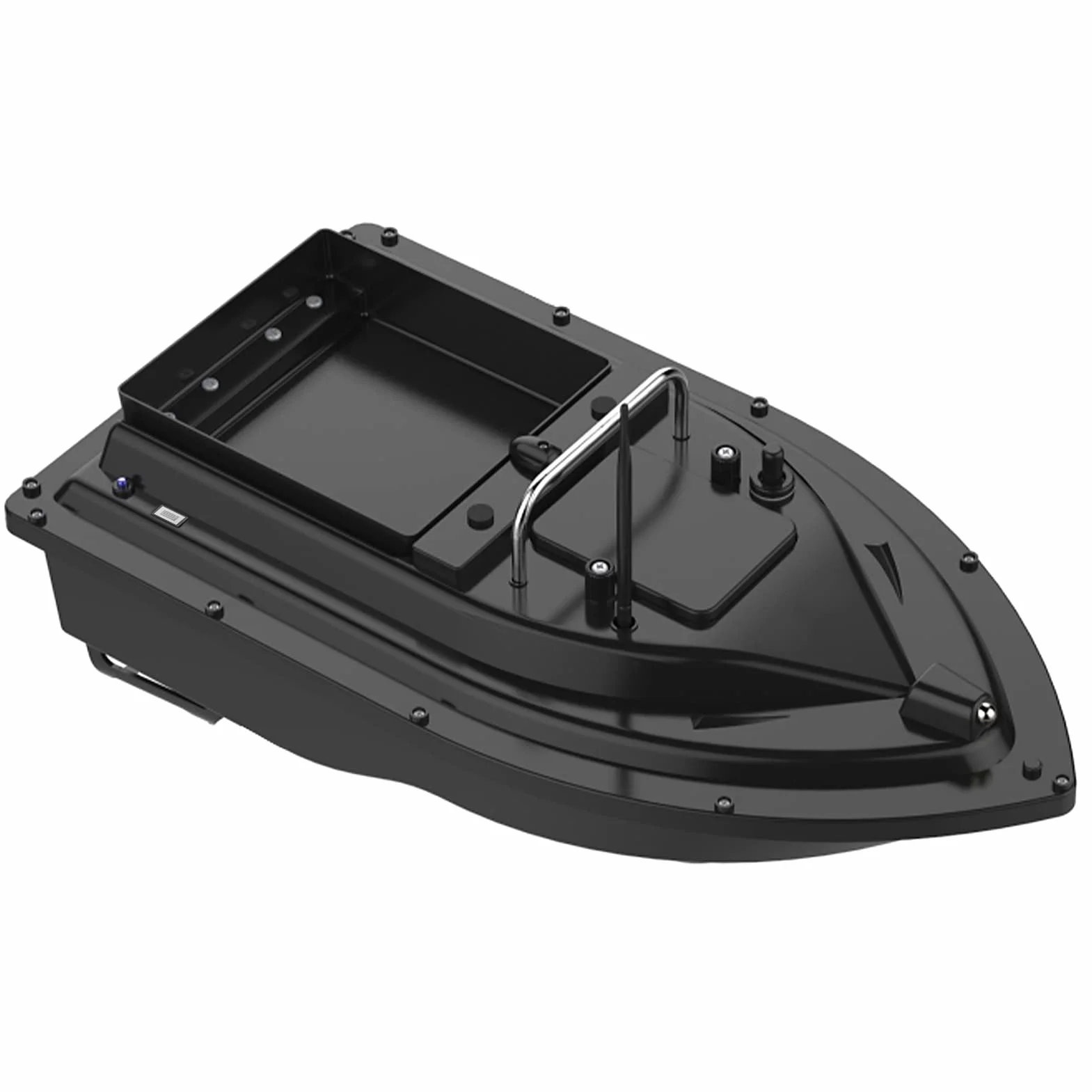Kavolet Bote de Cebo de Pesca de 500 m, Barco alimentador teledirigido, Bote de Cebo GPS, Carga de 2 kg, Barco de Cebo con Gran depósito de Cebo, Barco de Cebo automático, batería Recargable de 10000