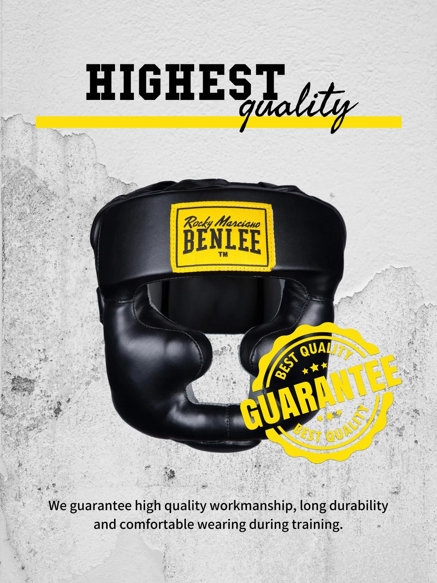 BENLEE Rocky Marciano Kopfschützer Full Protection Casco de Boxeo