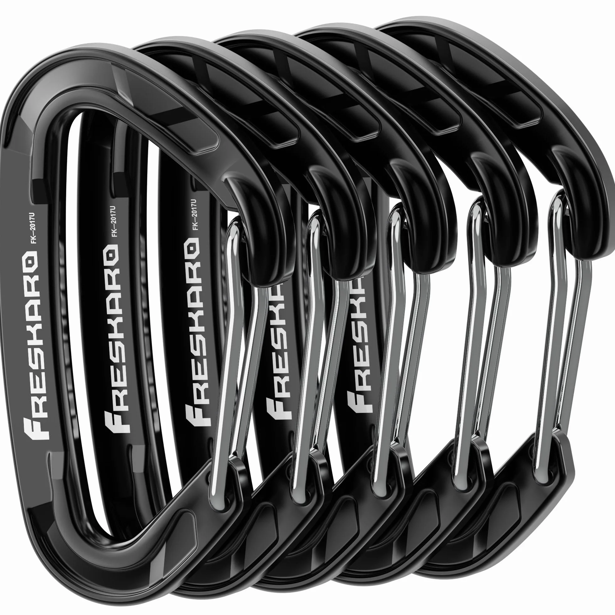 FresKaro Mosquetón 8 kN 816 kg Mini Clip de Alta Resistencia