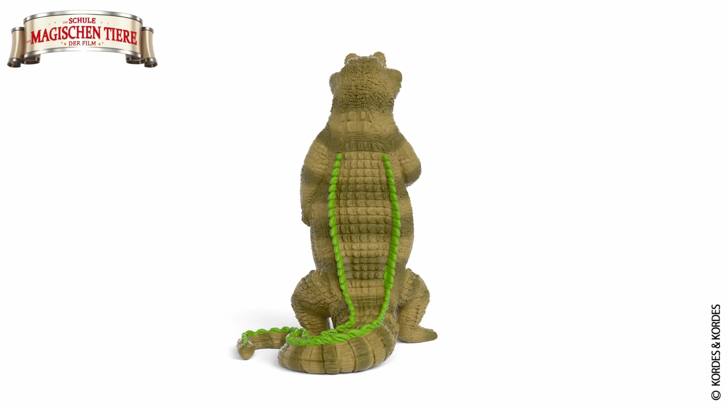 Schleich EL Colegio DE LOS Animales MÁGICOS | Rick 14913 | Figura de cocodrilo de la película | Figura de colección Fiel al Detalle | Regalo para niños y coleccionistas | Desde 3 años | 5 x 9 x 6 cm