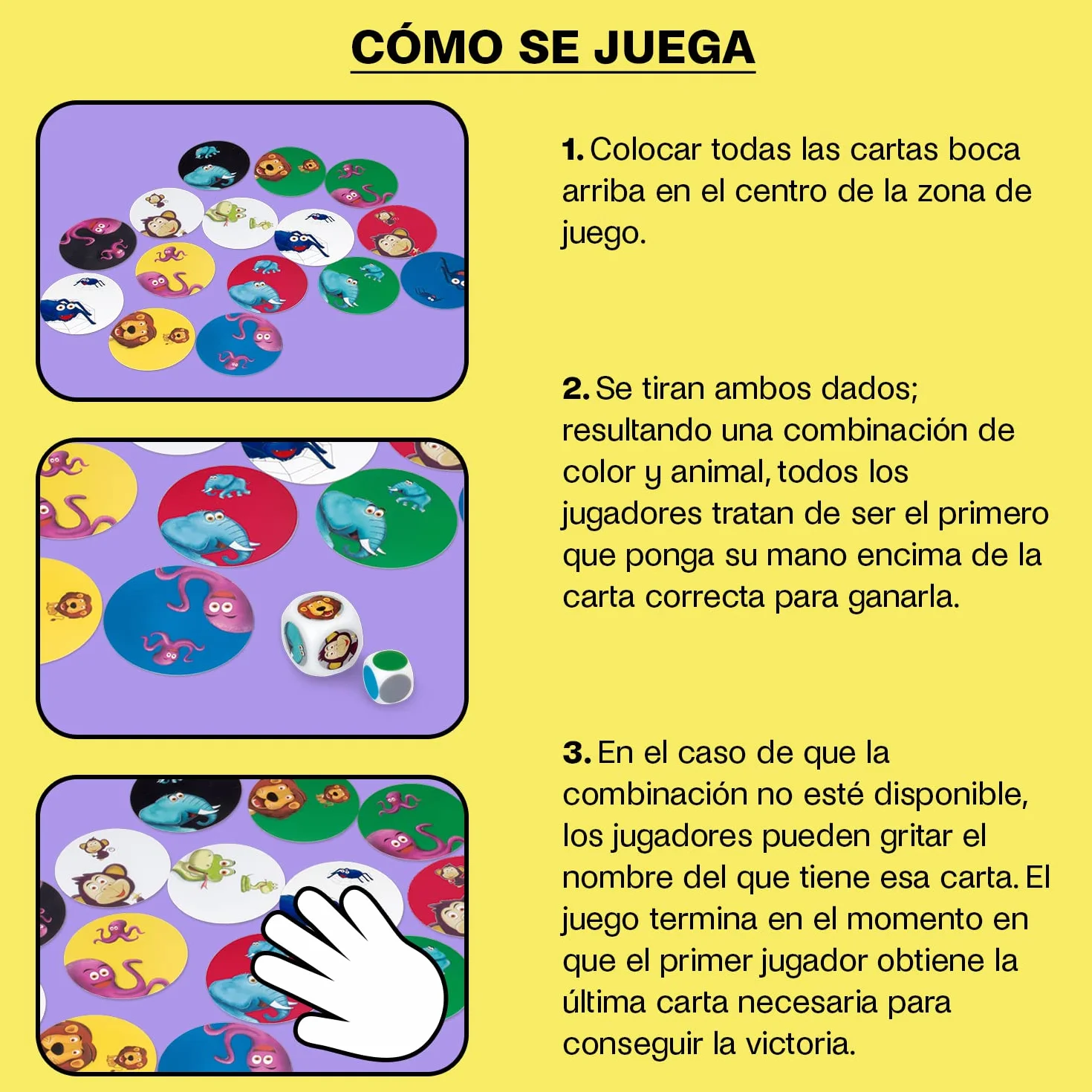 Grabolo Jr Juego De Mesa 4 Años Educativo Niños 3 A 5 Jugadores Regalo 10 Min