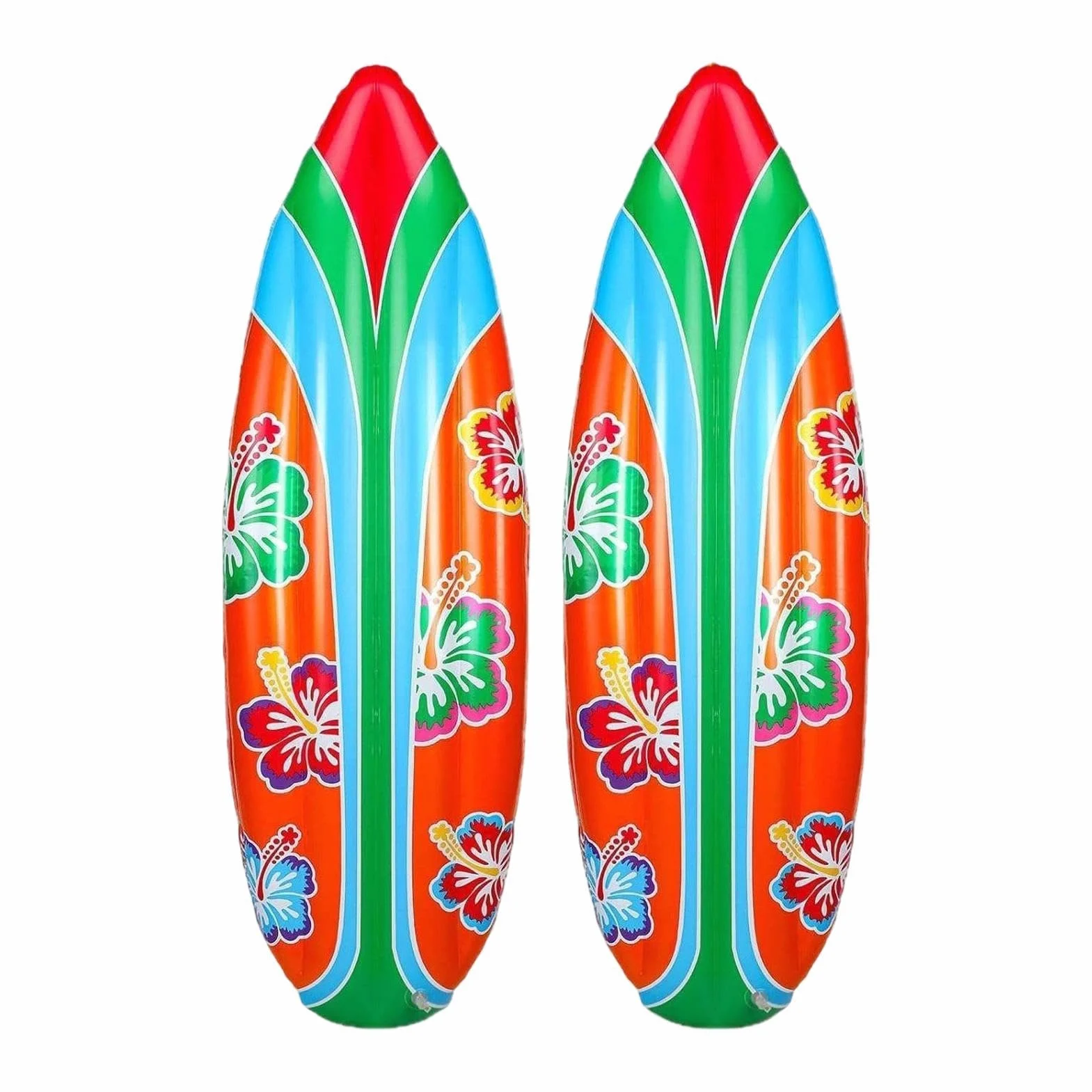 Tabla De Surf Hinchable Juguete Acuático Portátil, Set De 2 Piezas | Tabla Surf Para Niños para Playa de Verano, Piscina al Aire Libre, Decoración para , Patio y Juegos