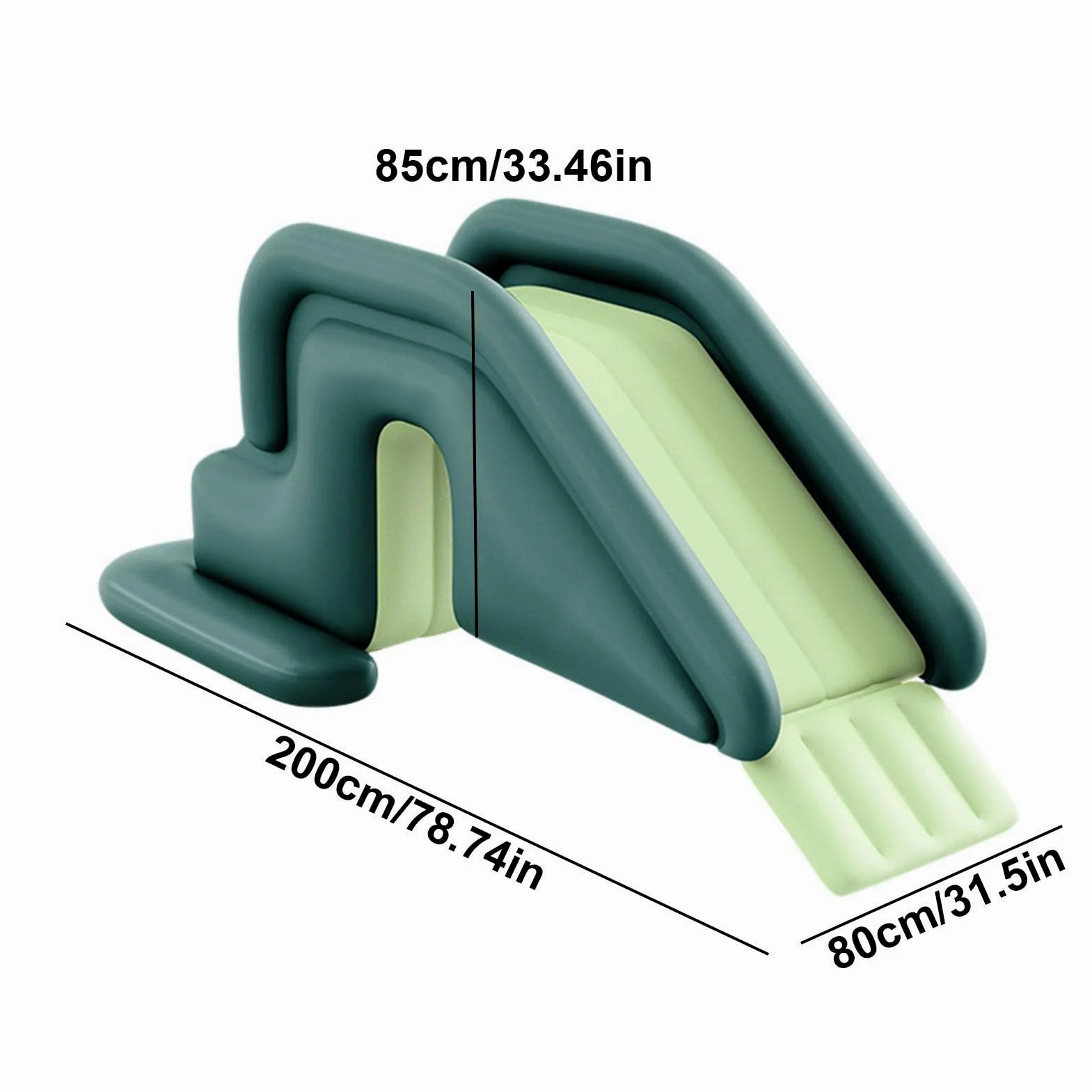 Tobogán De Piscina Inflable,Toboganes Anti-basculante para Juego Divertido Parque Acuático Al Aire Libre - Toboganes Acuáticos para Piscinas Inflables o Fuera del Suelo